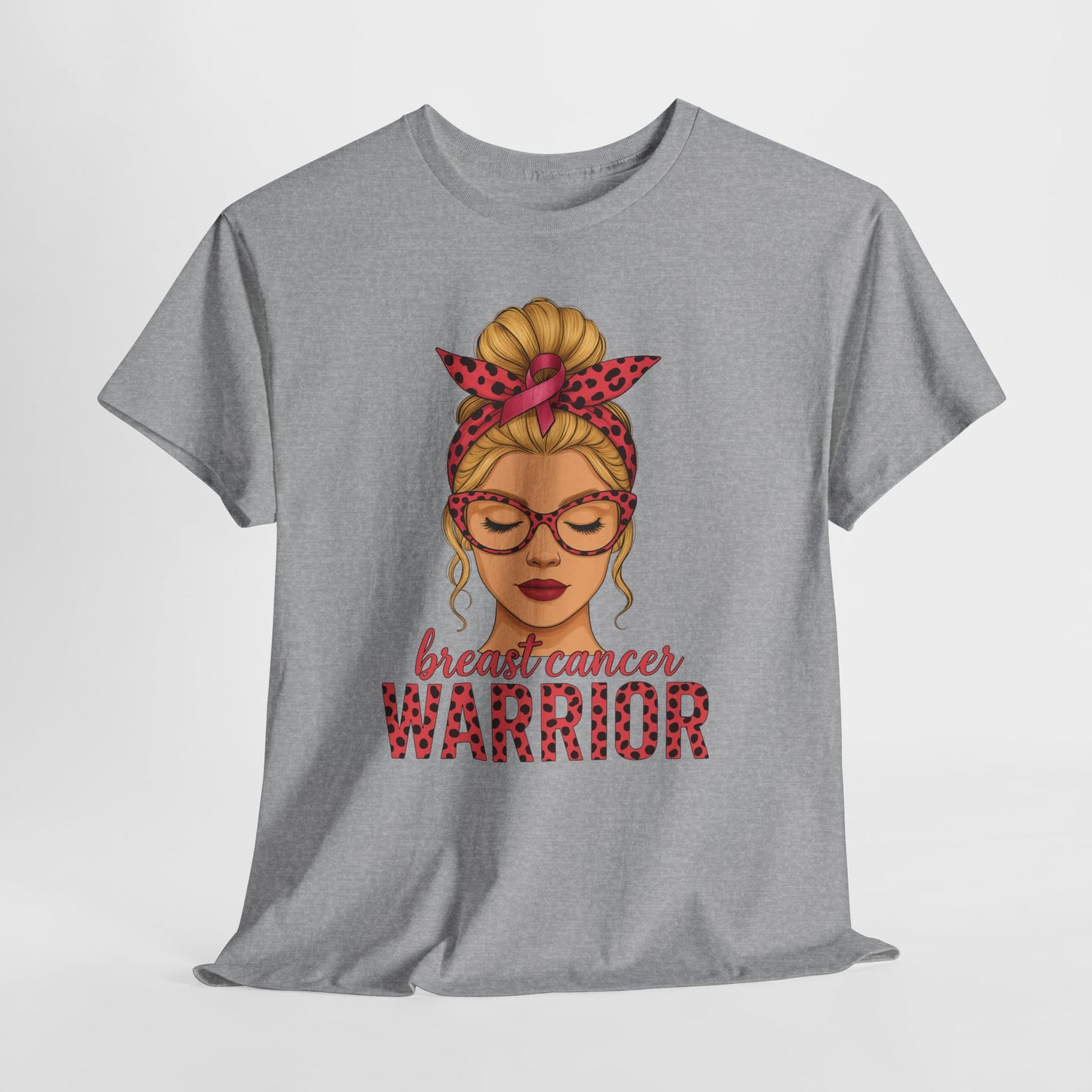 Breast Cancer Warrior Tee - Pink Ribbon Support