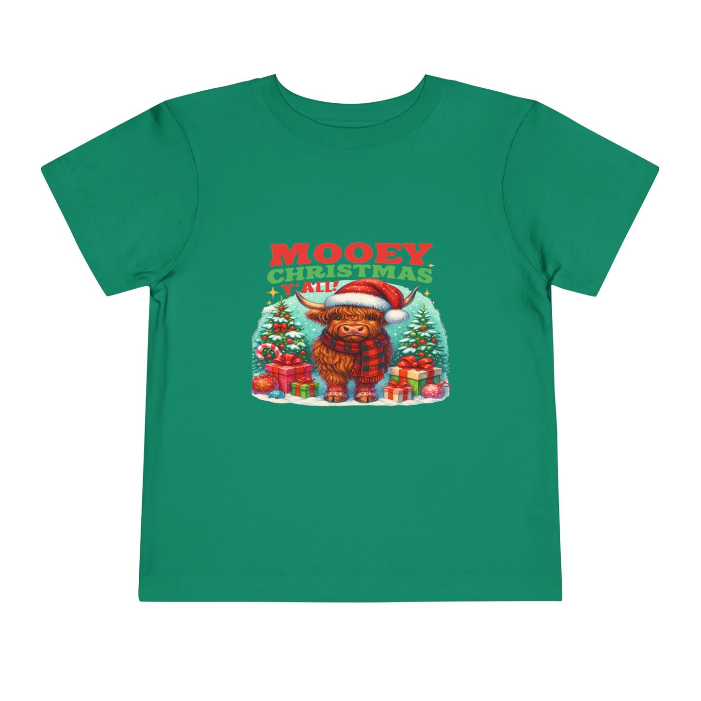 Mooey Christmas Y'all! Toddler Tee