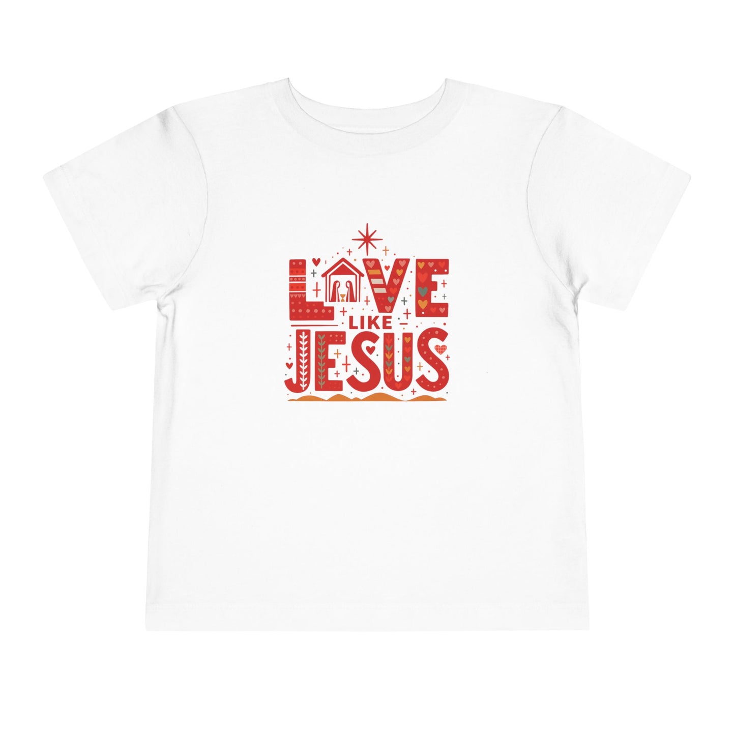 Love Like Jesus Toddler Christmas Tee