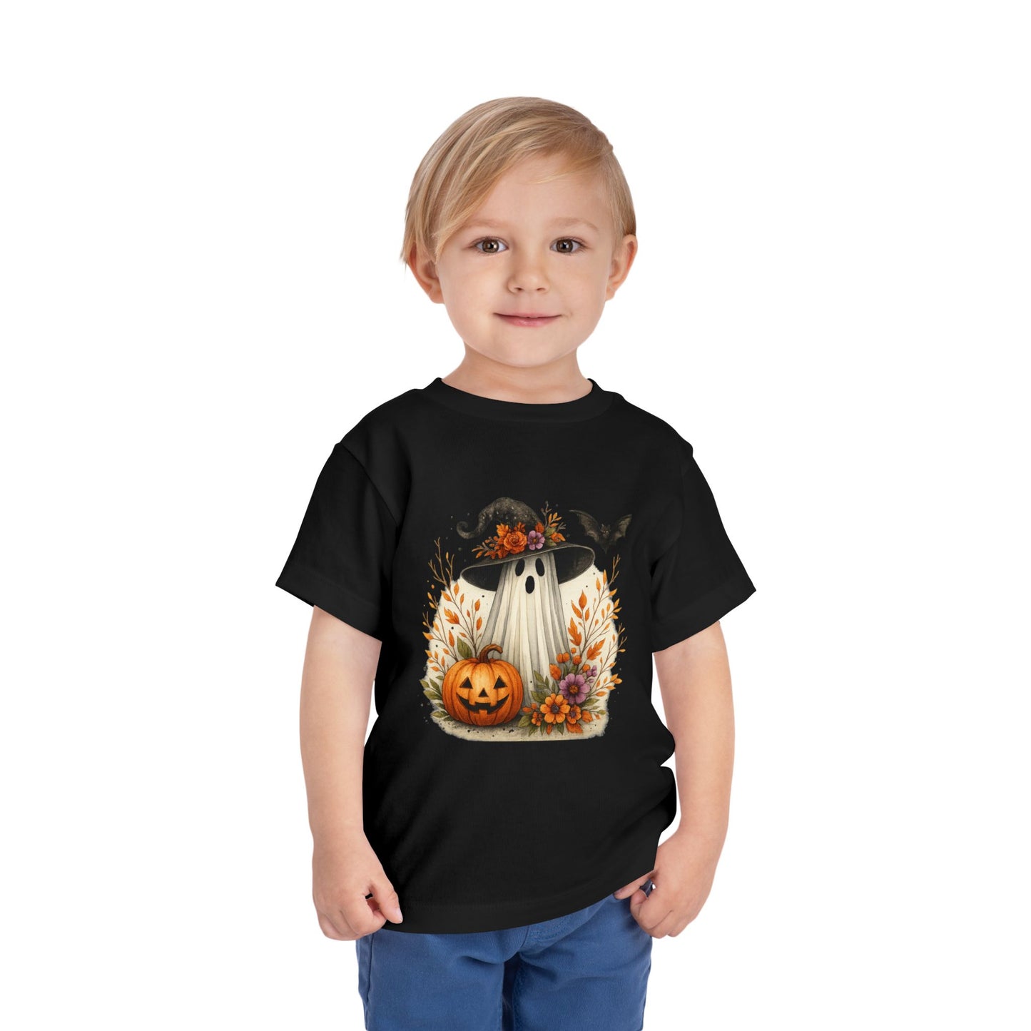 Toddler T-Shirt Friendly Ghost Halloween Tee