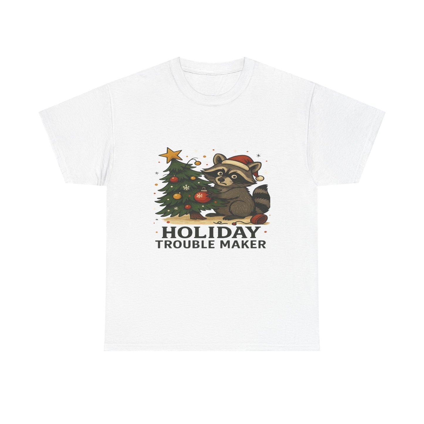 Christmas Raccoon Tee
