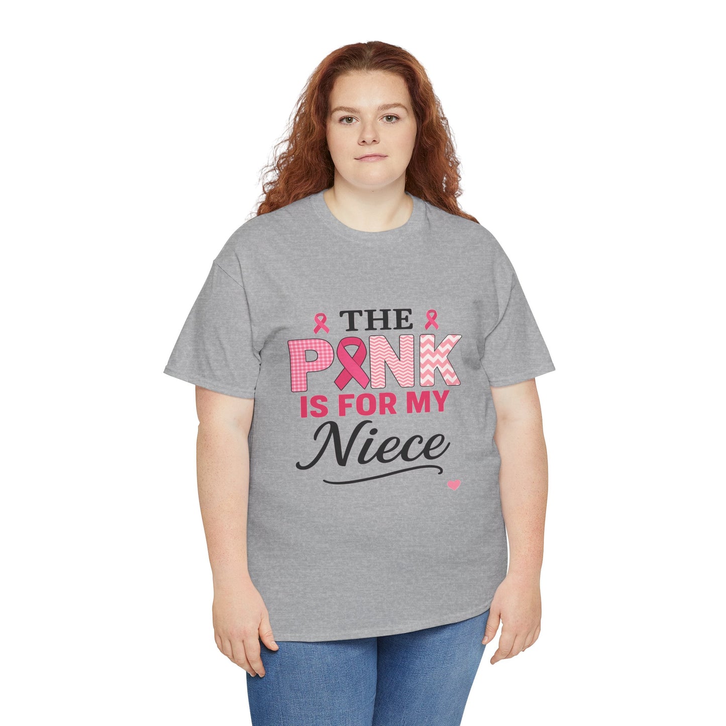Pink Ribbon Niece Tee - Breast Cancer Awareness