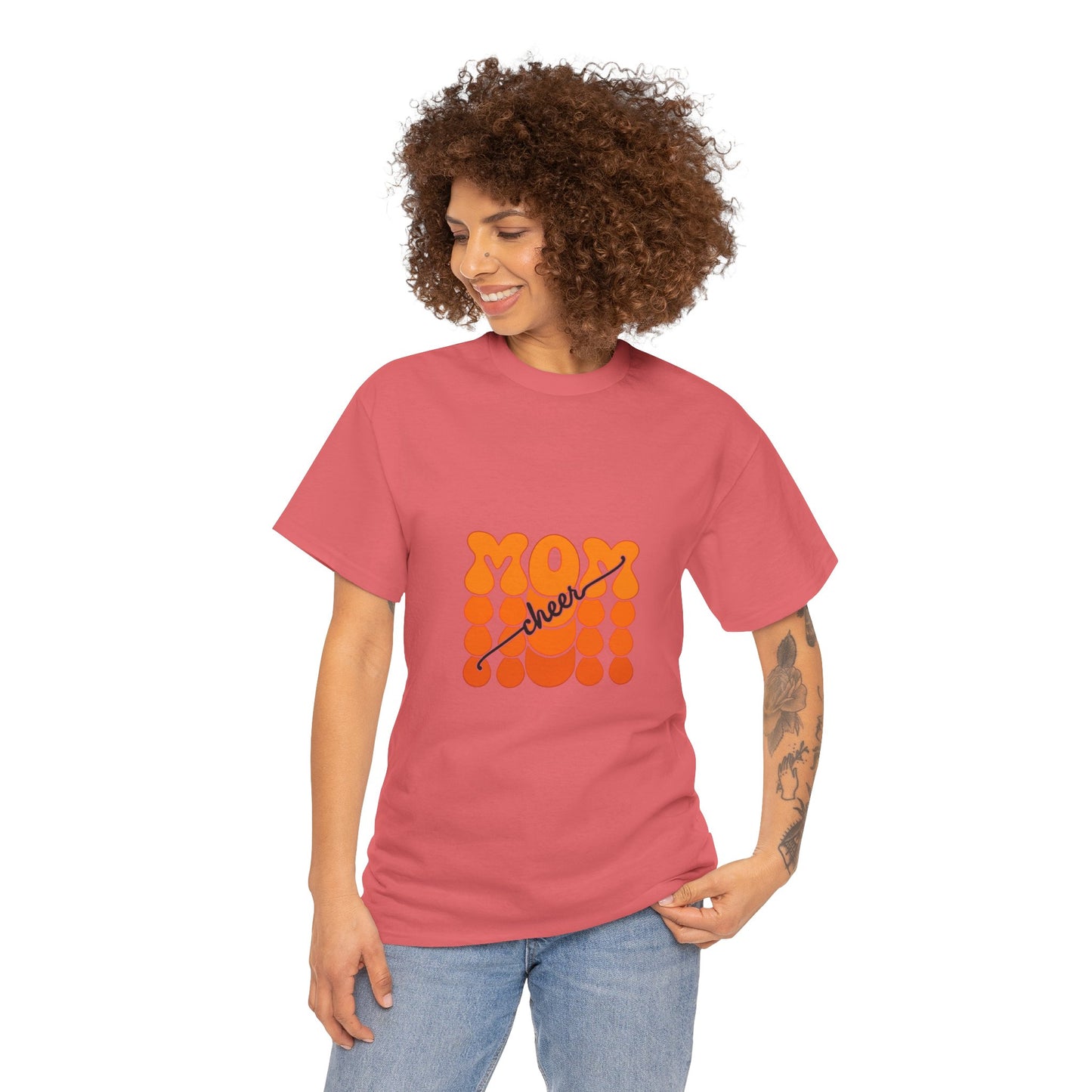 Retro Mom Cheer Tee