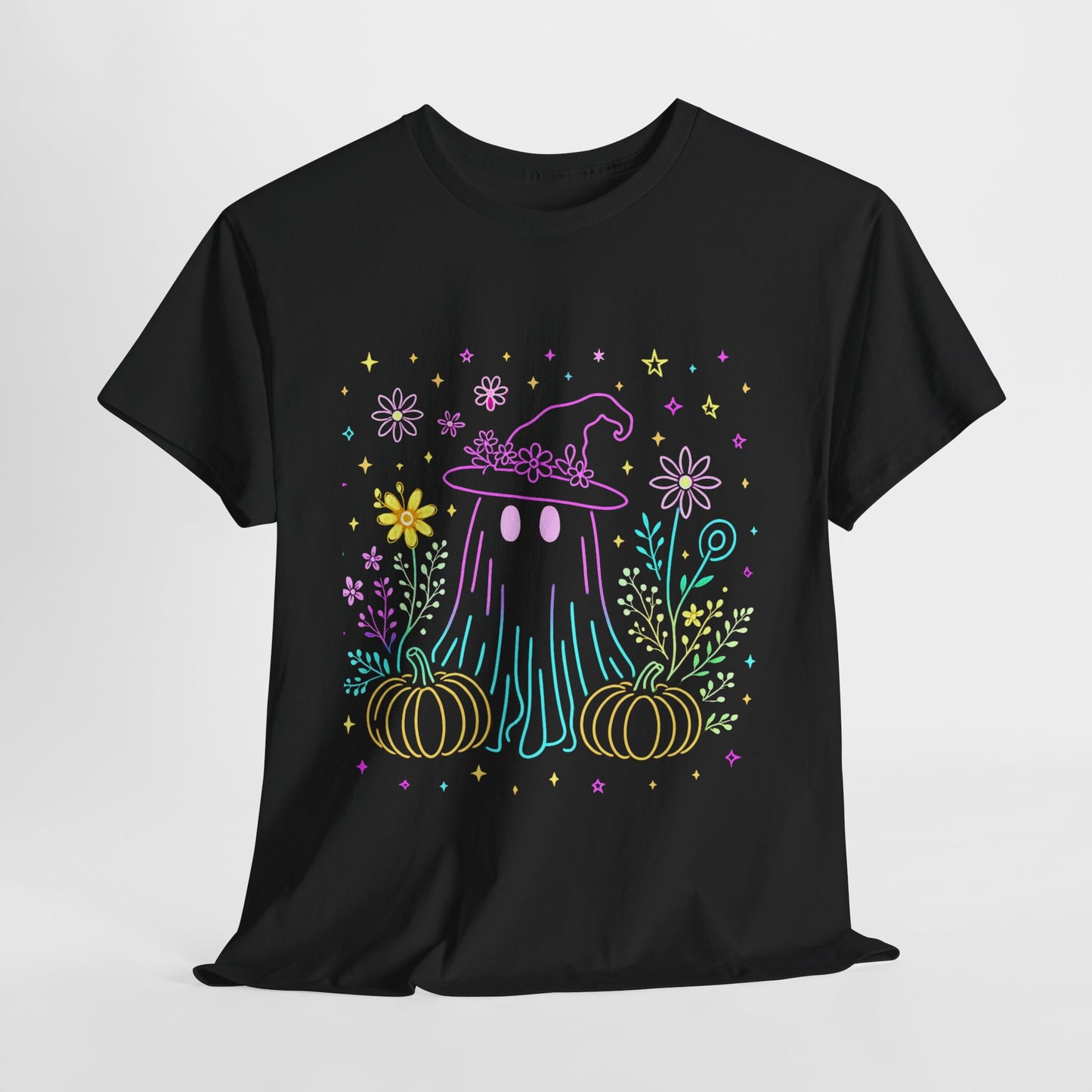 Pastel Ghost Witch Hat Tee