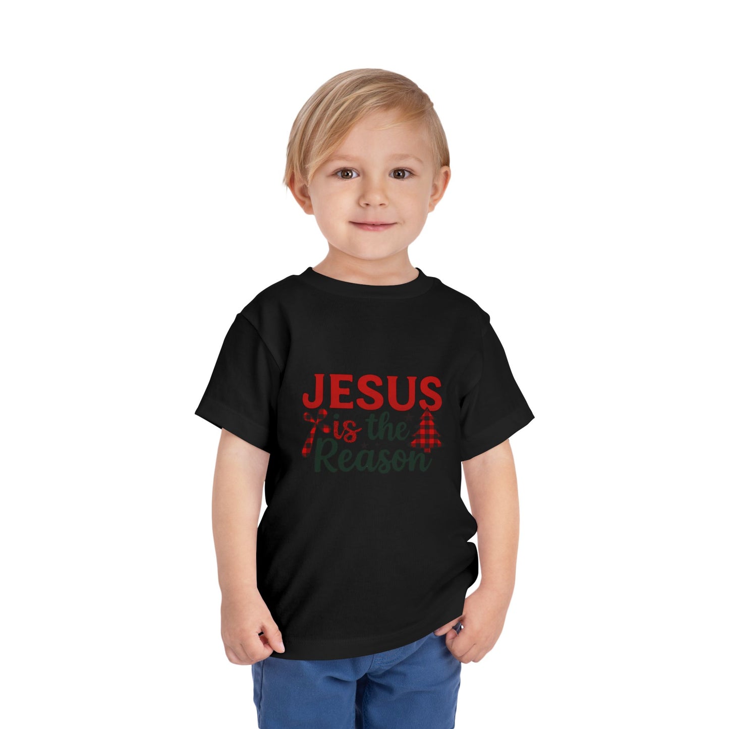 Jesus Is The Reason Toddler Christmas Tee