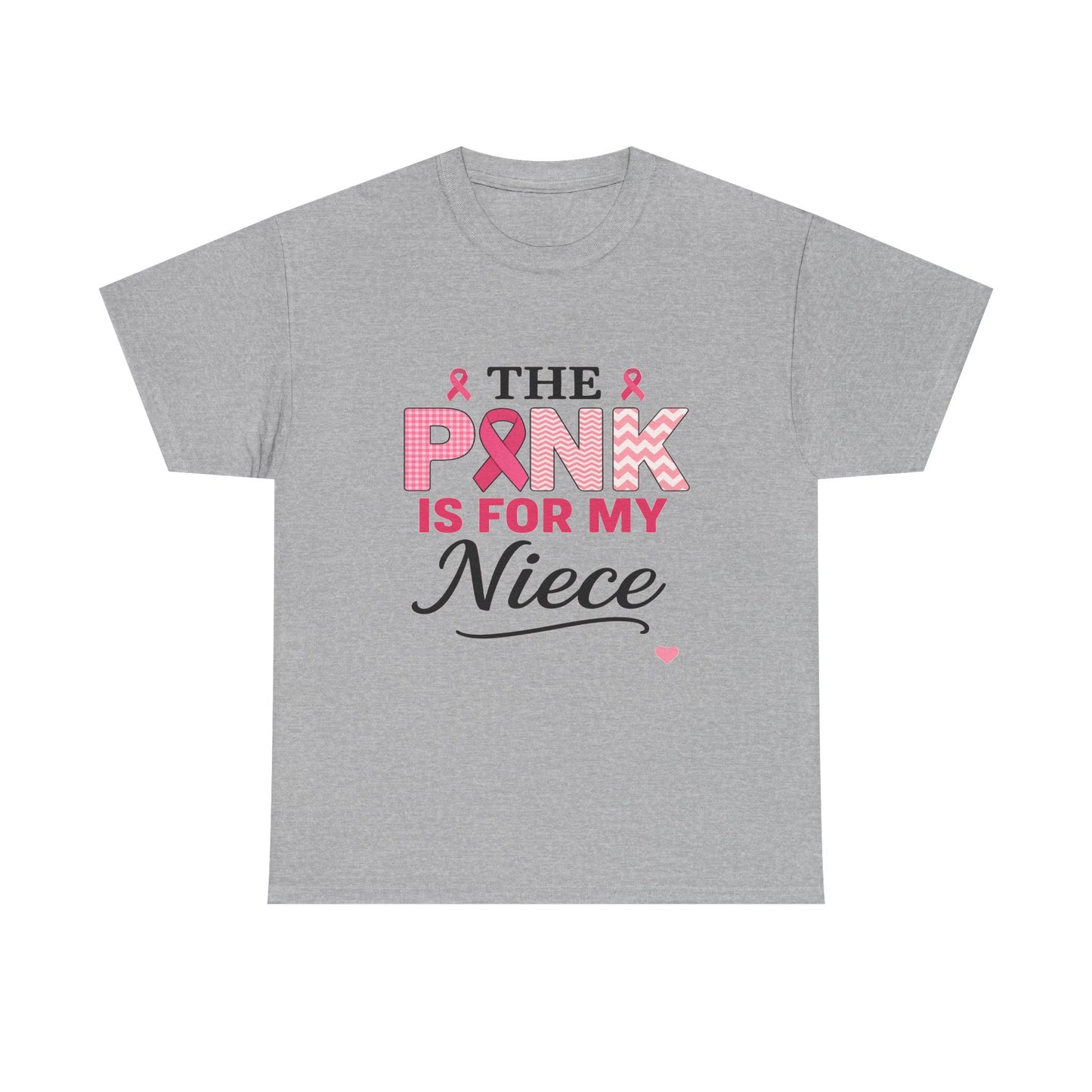 Pink Ribbon Niece Tee - Breast Cancer Awareness