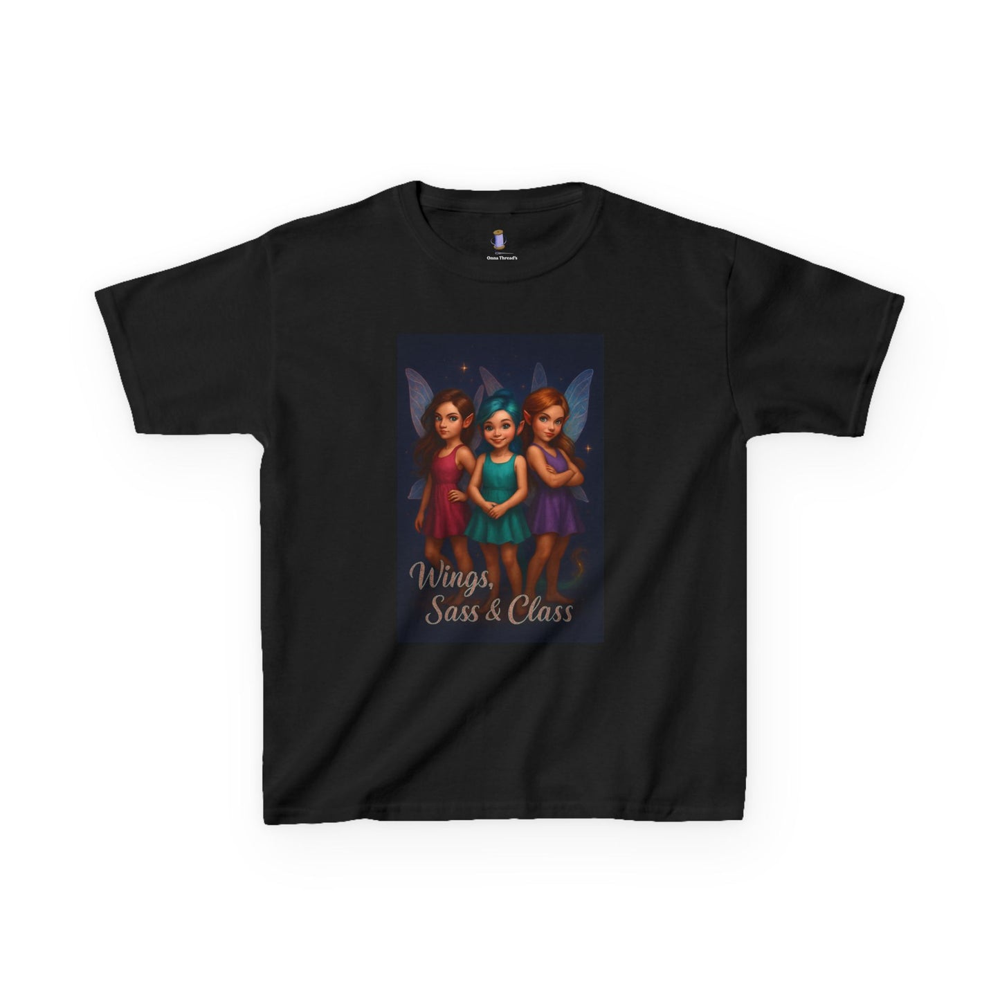 Whimsical Fairy Kids Tee, Cute T-Shirt for Girls, Birthday Gift, Fairytale Apparel, Fantasy Themed Clothing