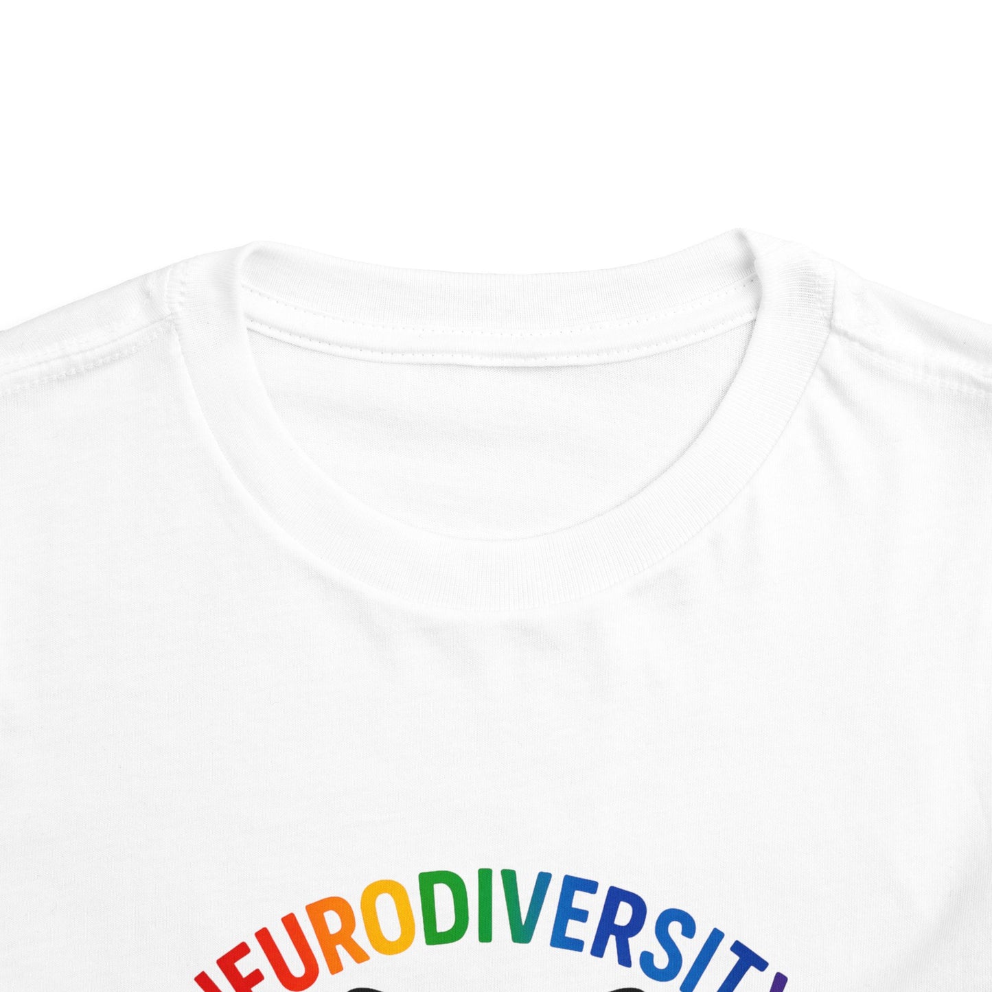 Toddler T-Shirt Colorful Butterfly Rainbow Infinity Symbol Acceptance Shirt