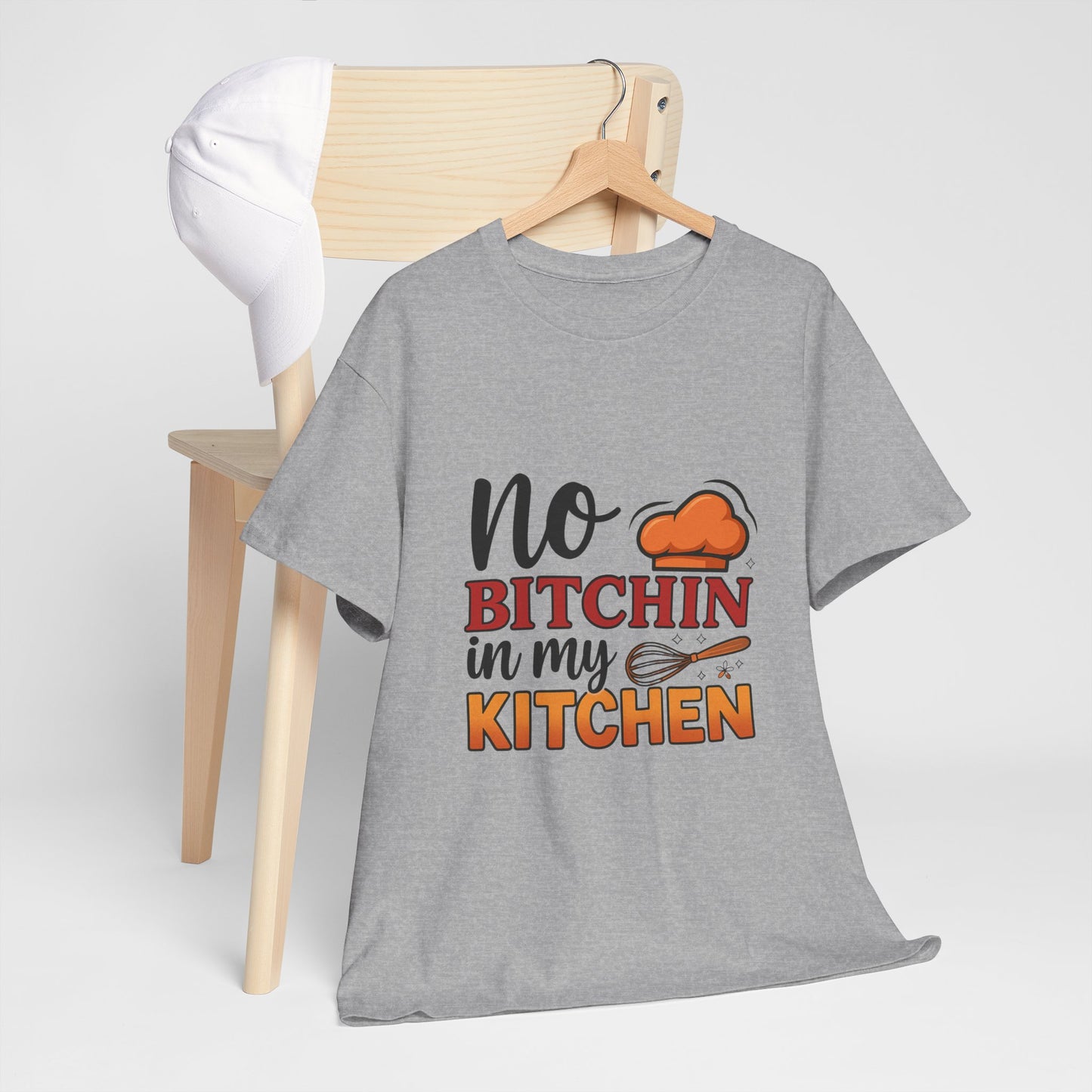 Retro Kitchen Unisex Tee | No Bitchin' in My Kitchen