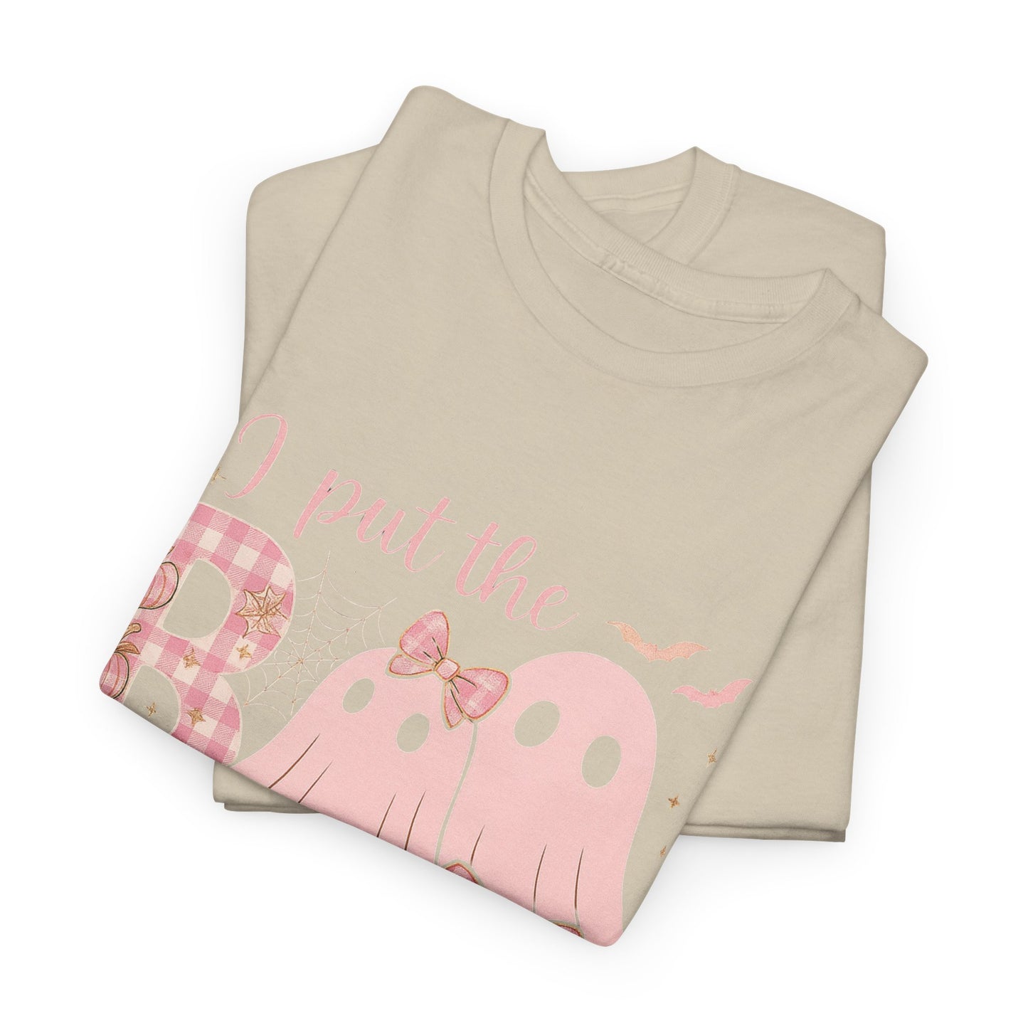 I Put The B In Boujee Pink Halloween Tee