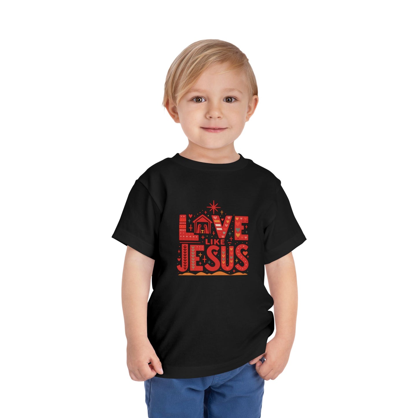 Love Like Jesus Toddler Christmas Tee