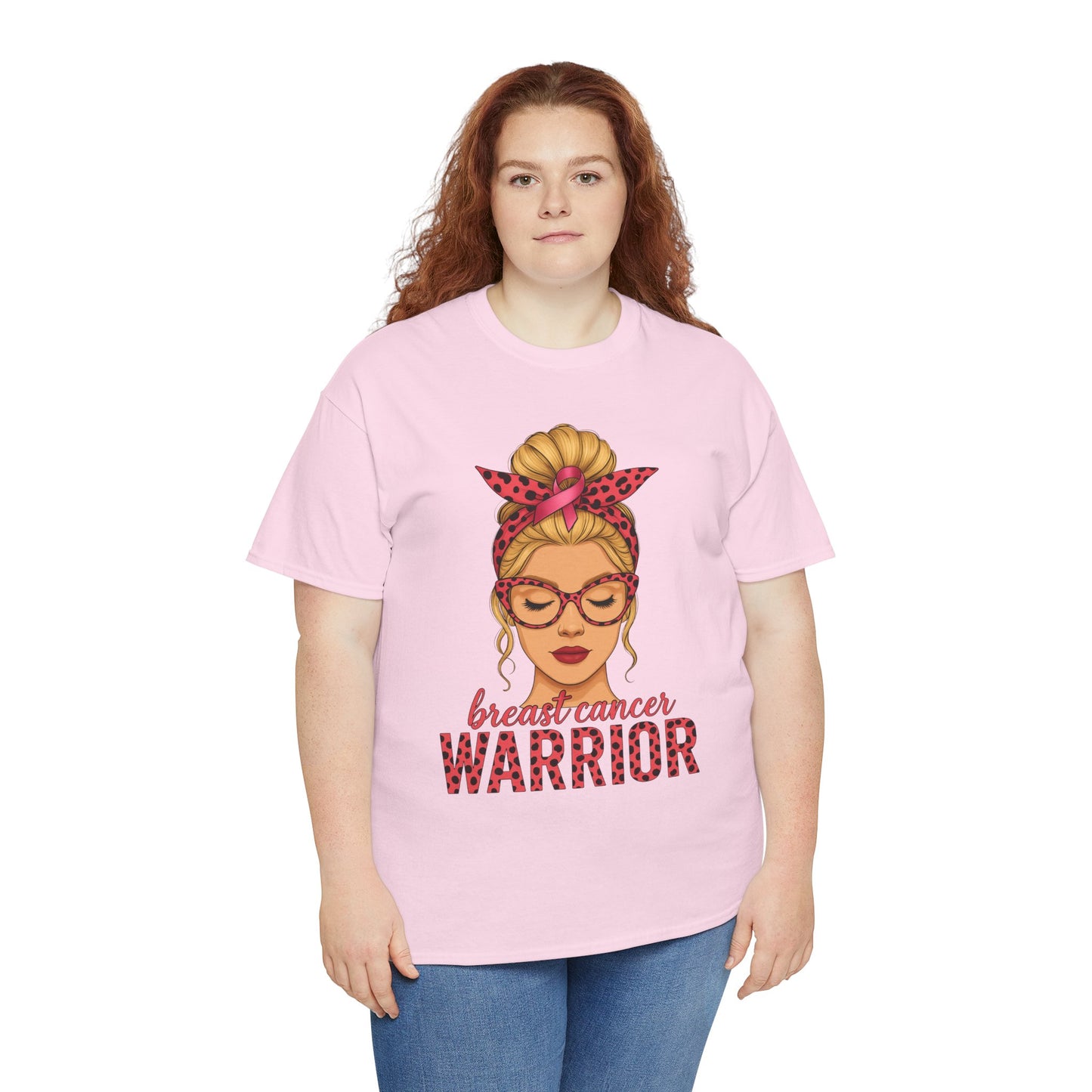 Breast Cancer Warrior Tee - Pink Ribbon Support