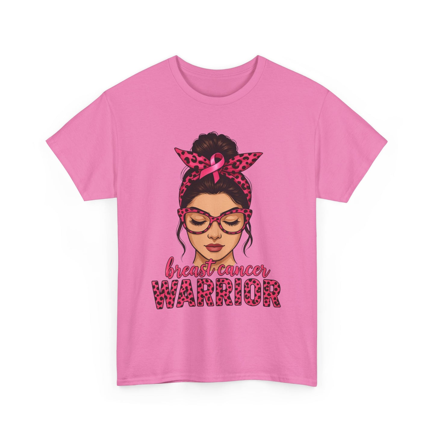 Breast Cancer Warrior Tee - Pink Ribbon Support