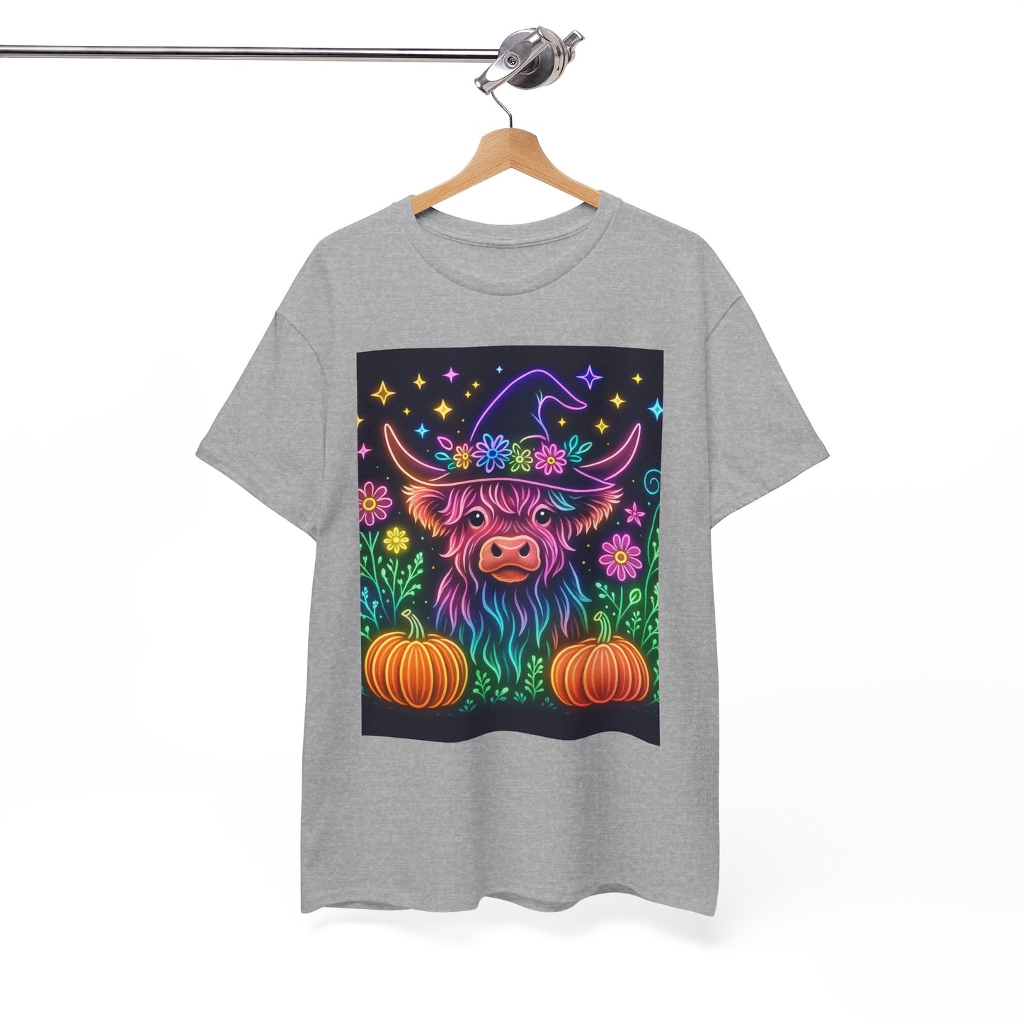 Neon Halloween Highland Tee
