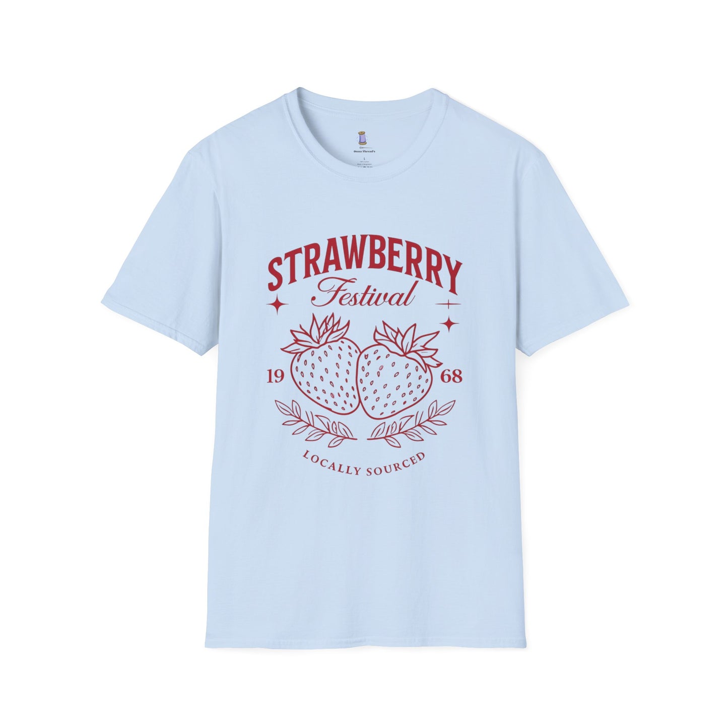 Strawberry Festival Unisex T-Shirt, Vintage Berry Tee, Local Produce Shirt, Farmhouse Fashion, Summer Celebration Wear