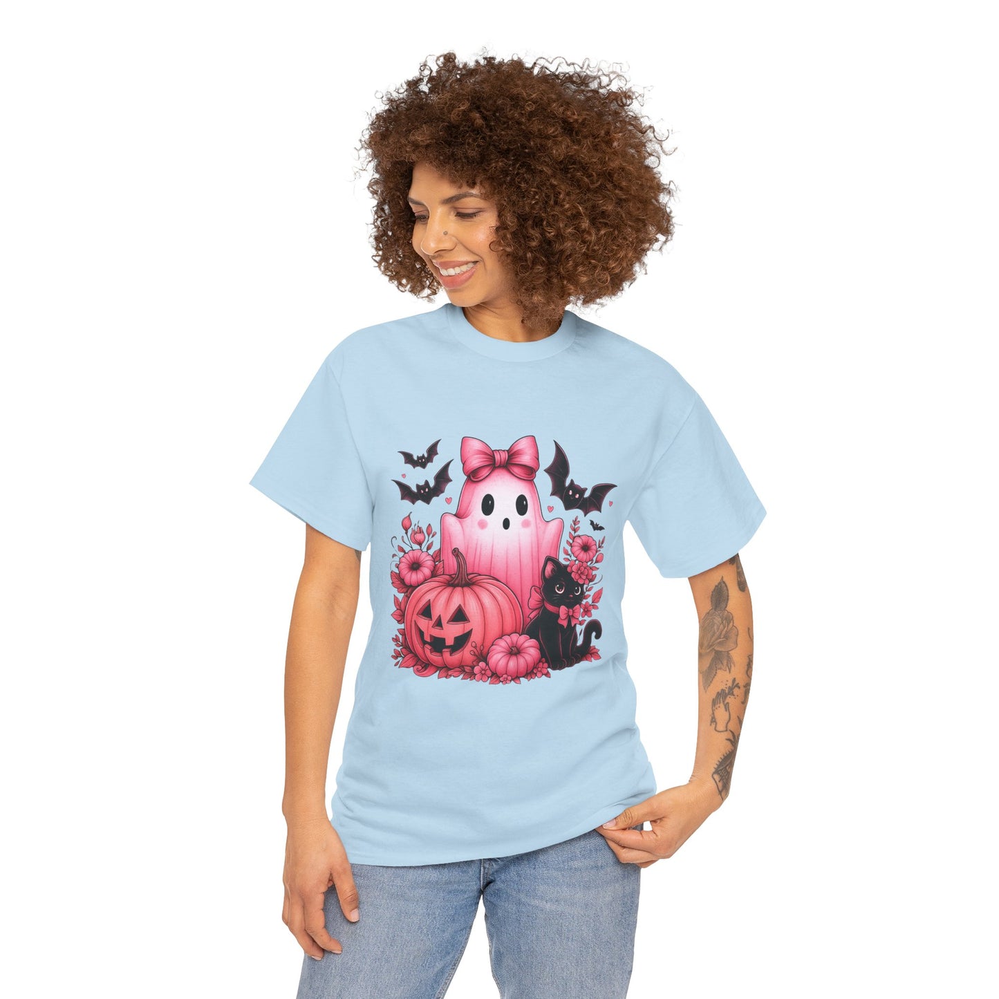 Ghostly Cutie – Halloween Friends Tee