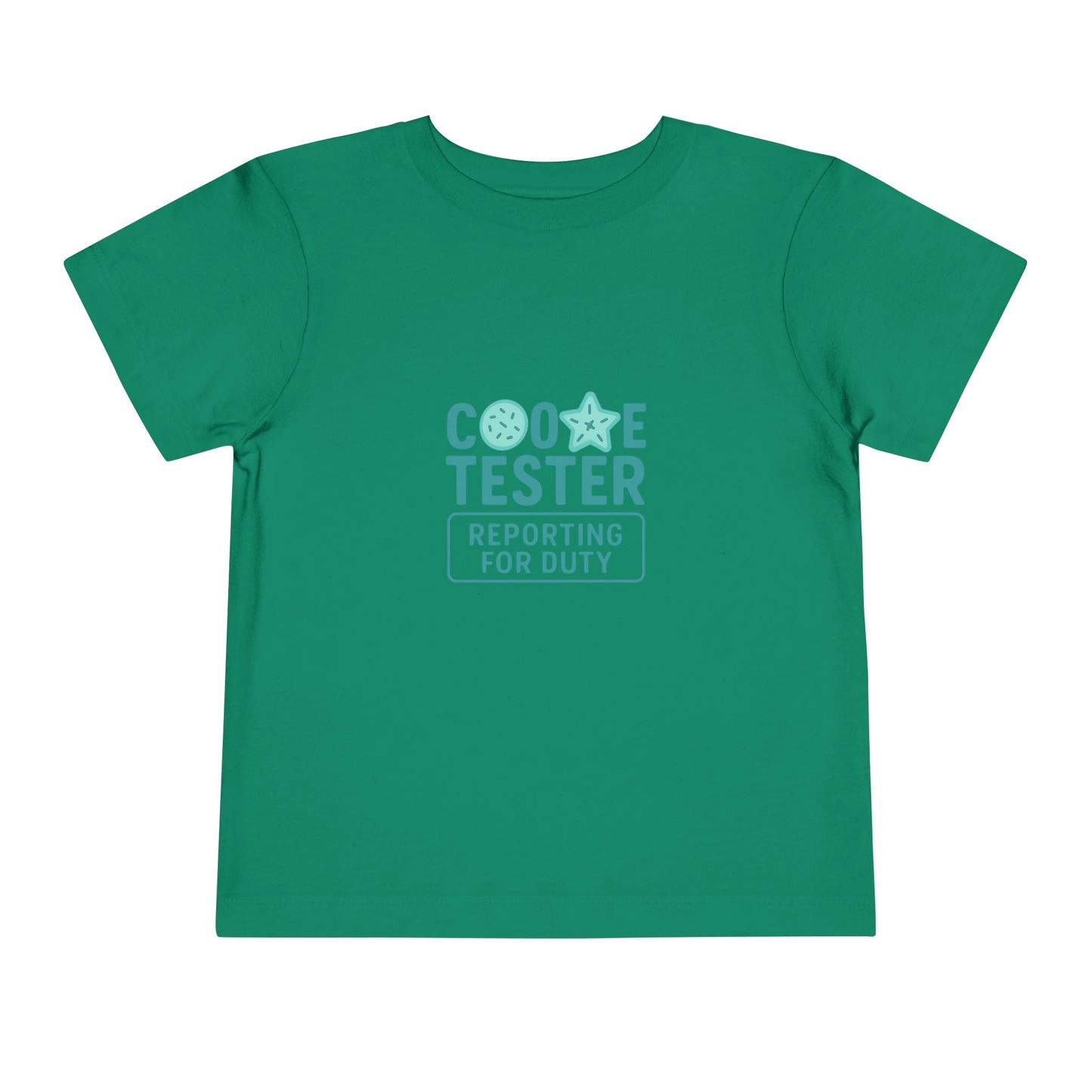 Cookie Tester Christmas Tee - Reporting for Duty!