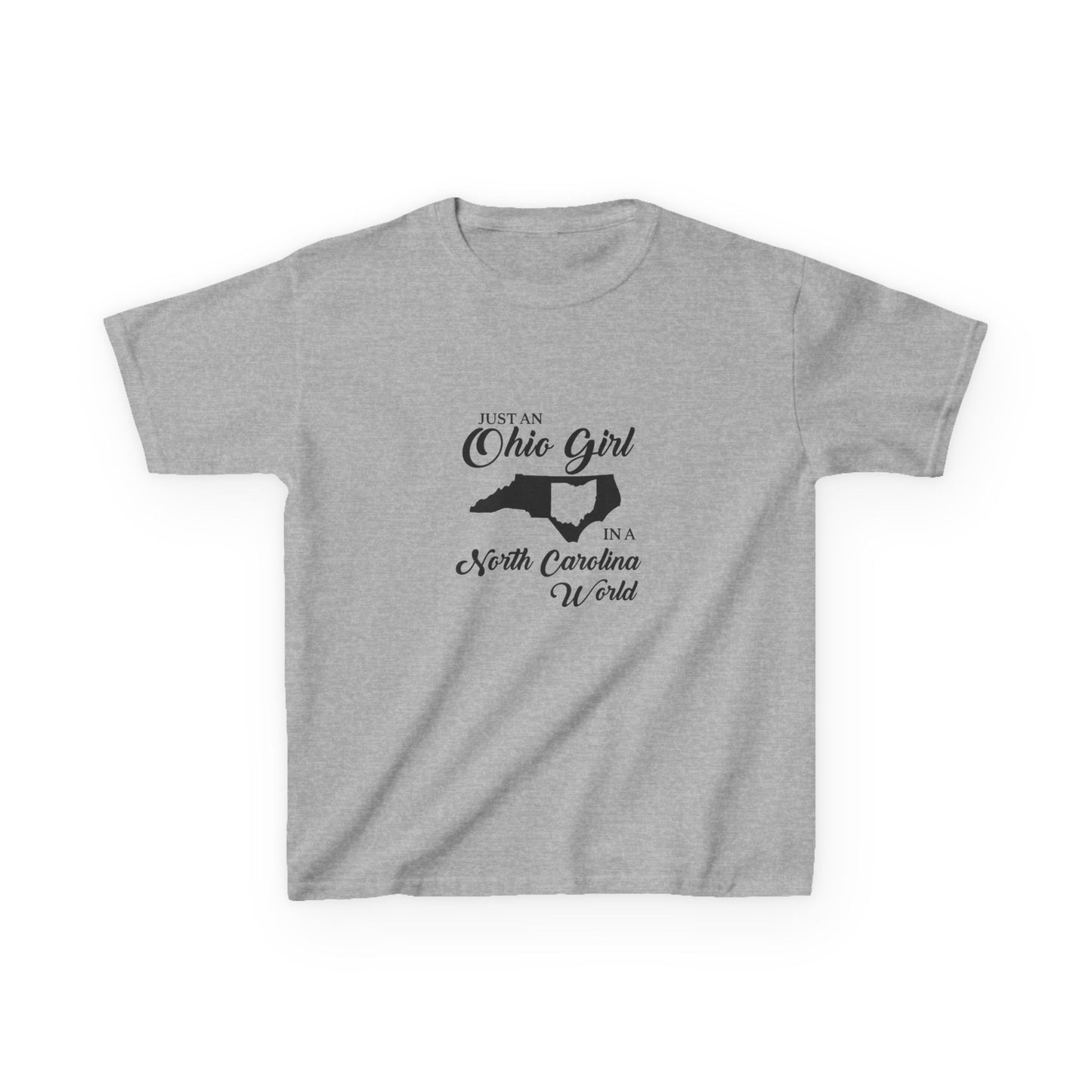Ohio Girl in NC World Tee - Christmas Gift