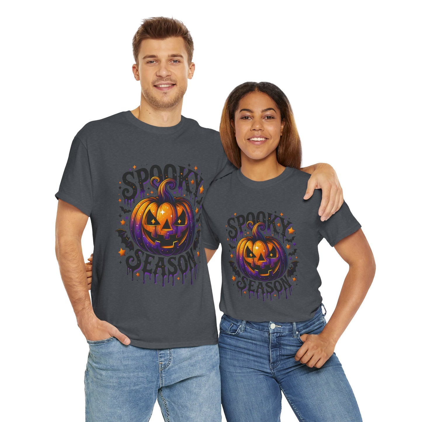 Spooky Season Jack O Lantern Halloween Tee