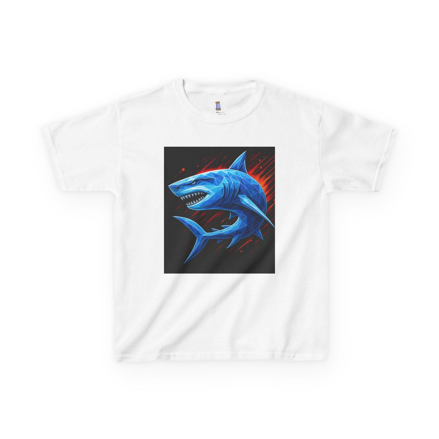 Kids Shark Graphic Tee - Cool Ocean Theme Shirt for Boys and Girls, Perfect Birthday Gift, Summer Fun, Beach Wear, Ocean Lover's Tee
