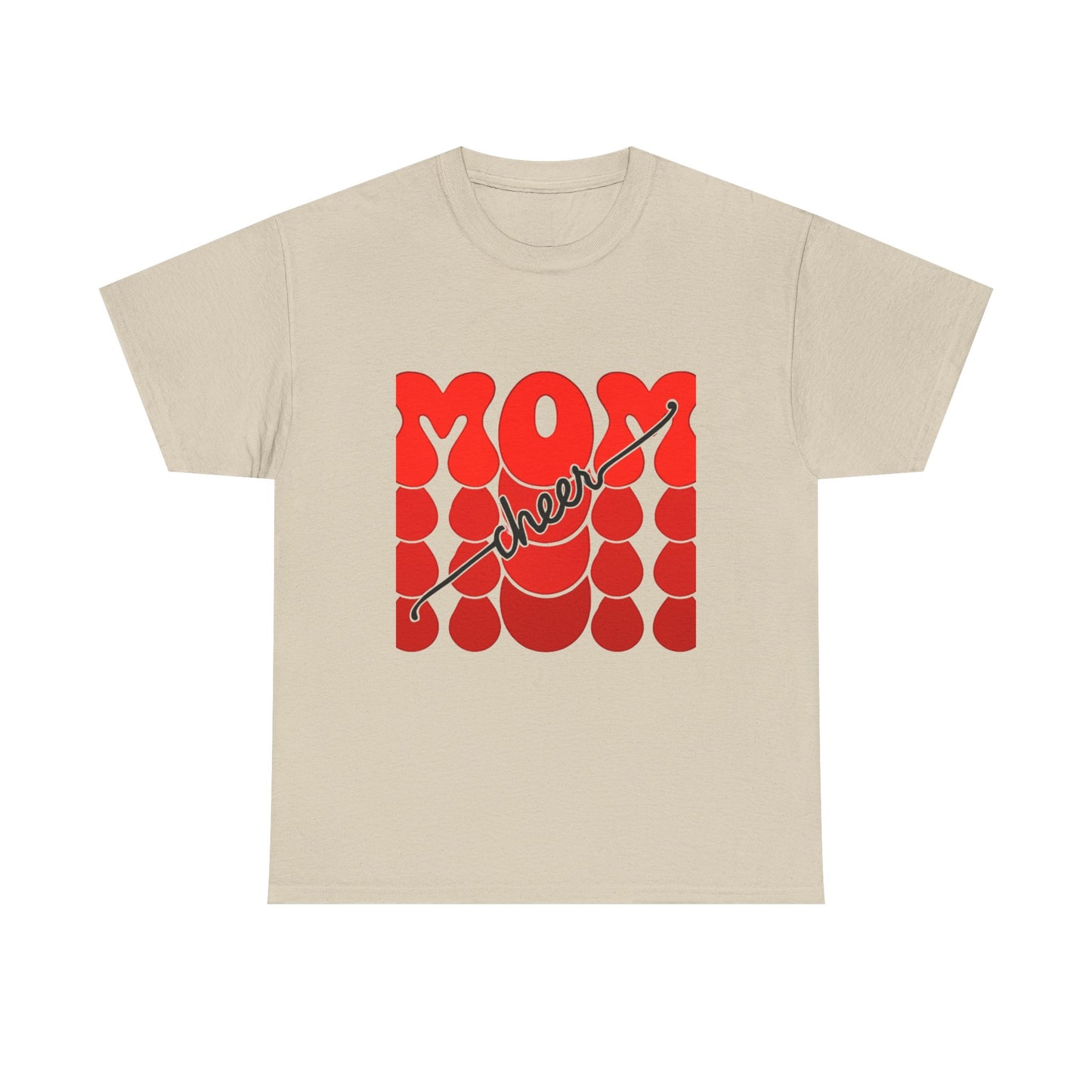 Retro Mom Cheer Tee – Bold Support & Spirit Shirt