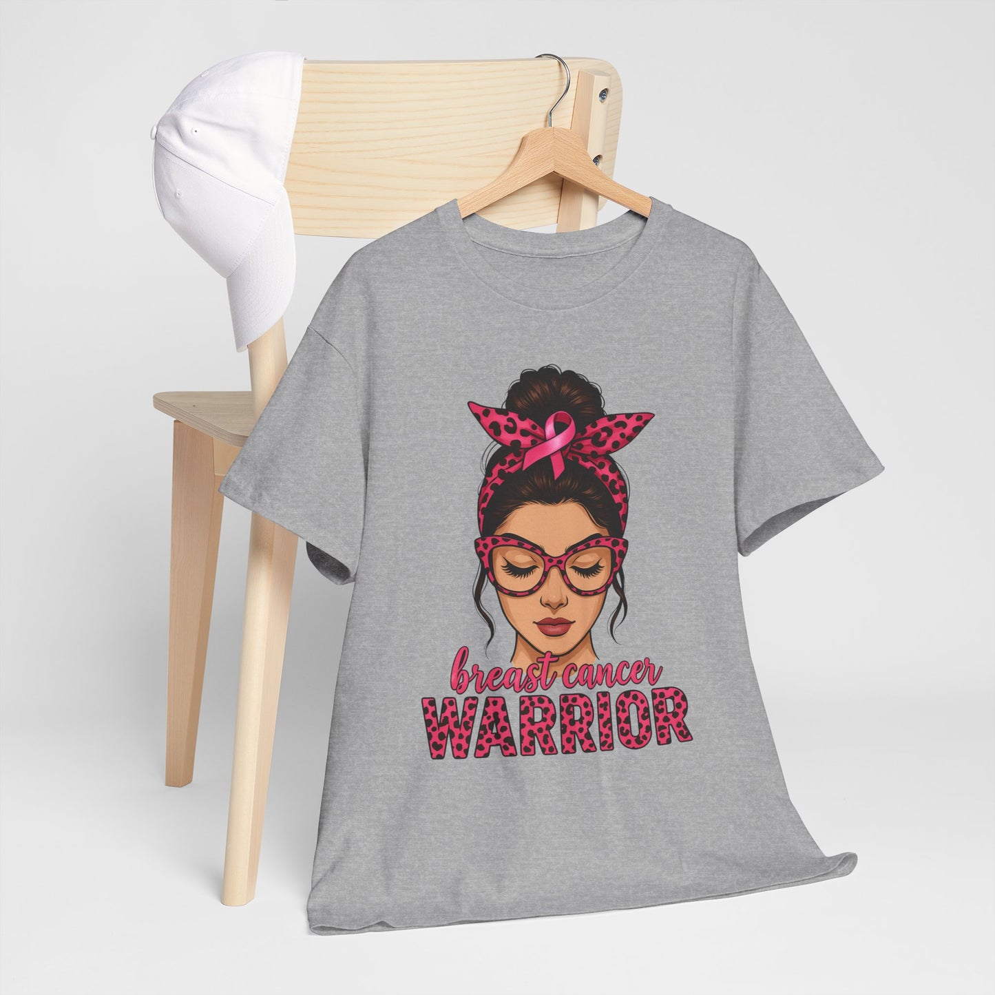 Breast Cancer Warrior Tee - Pink Ribbon Support