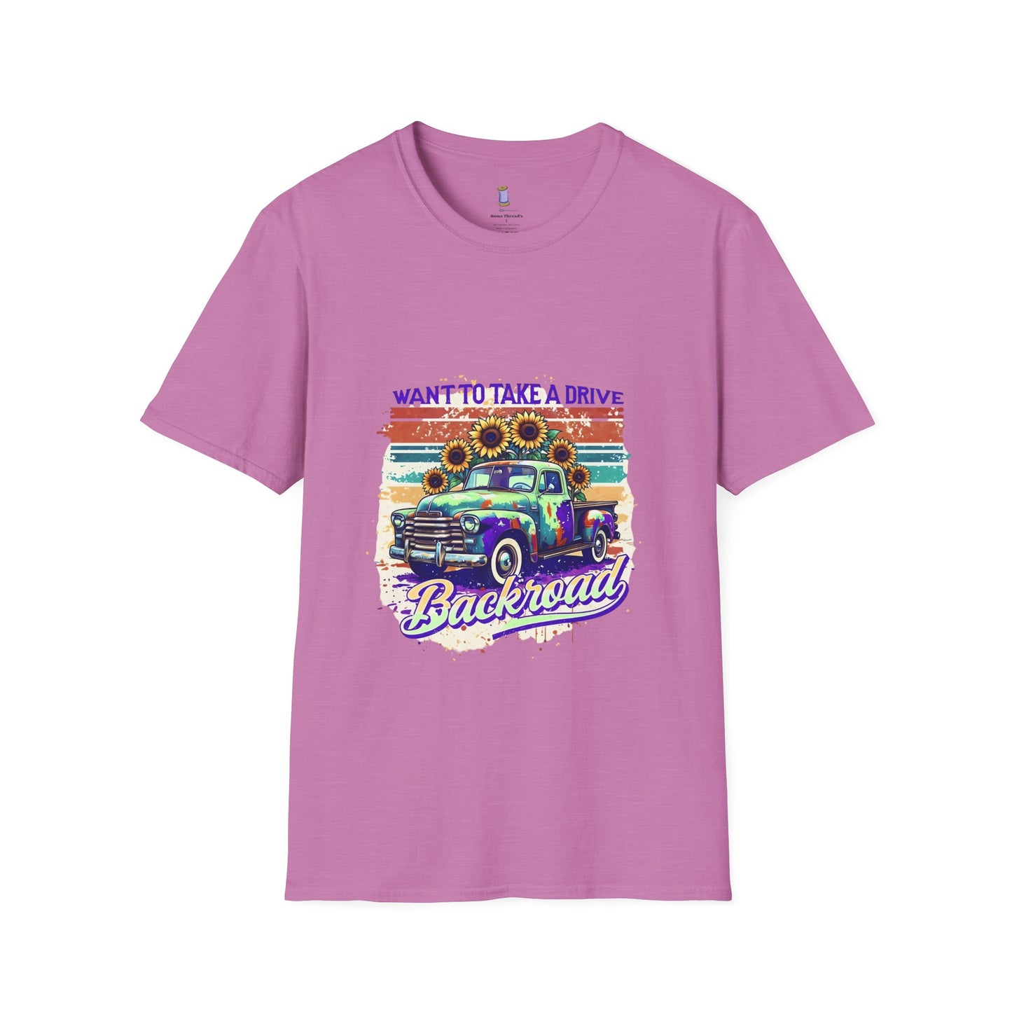 Retro Drive Unisex T-Shirt, Casual Tee, Vintage Car Shirt, Gift for Road Trip Lovers, Summer Style, Outdoor Adventure Apparel