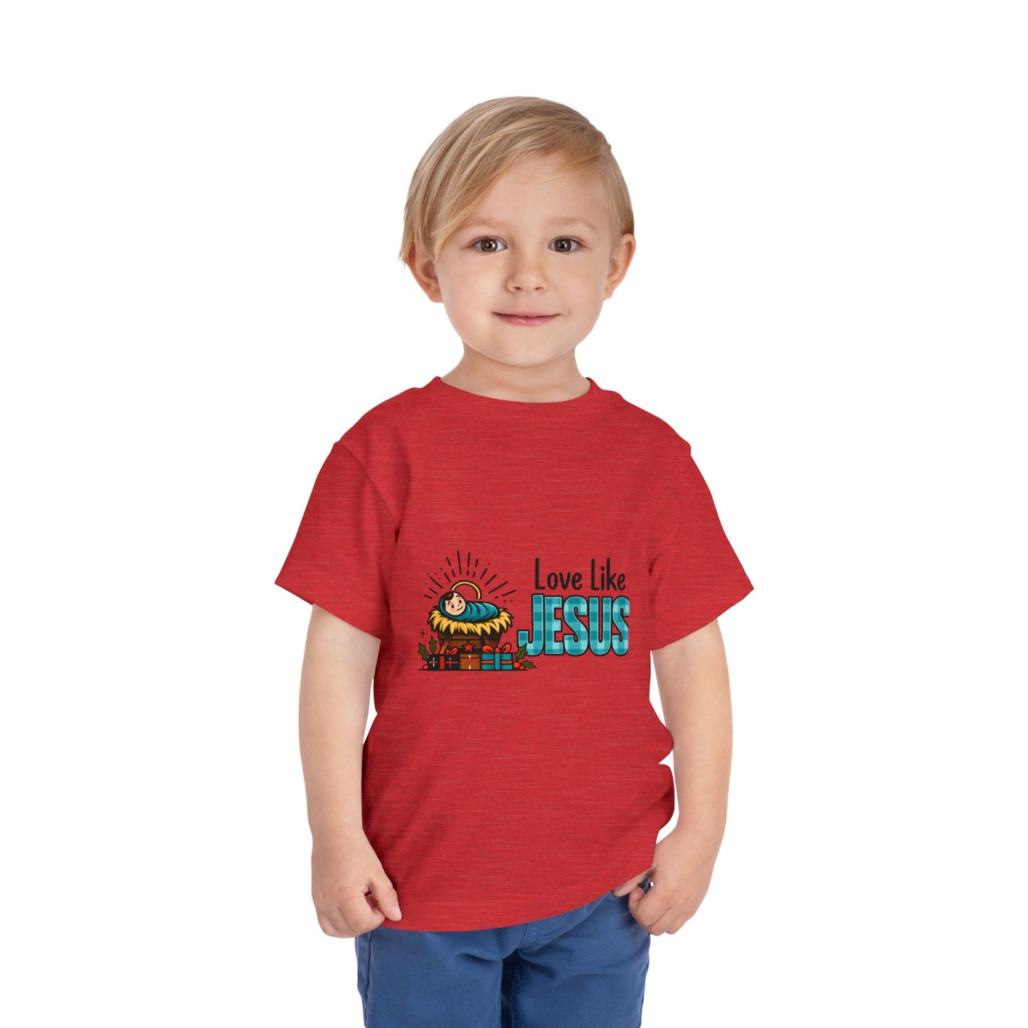 Love Like Jesus Toddler Christmas Tee