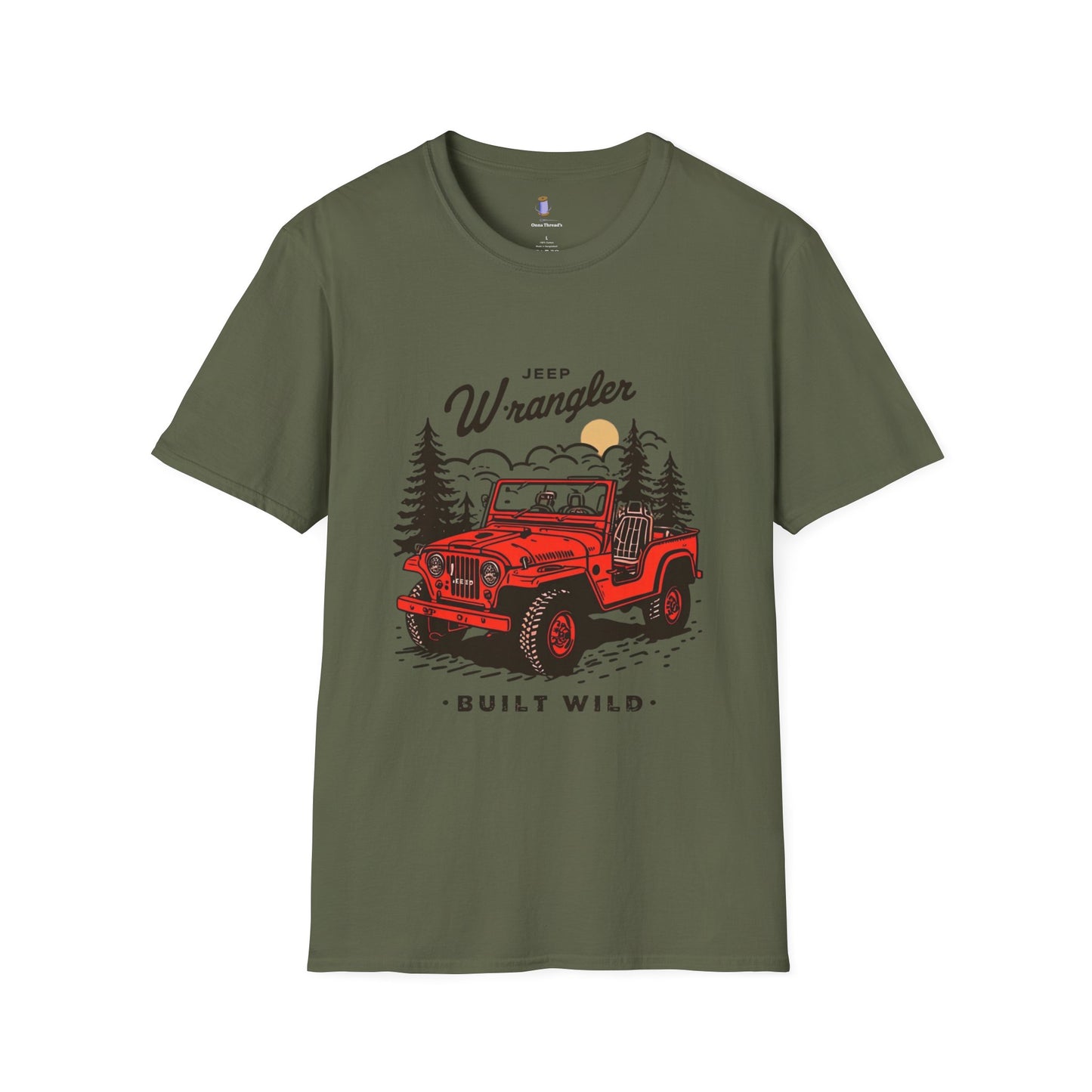 Jeep Wrangler Adventure Tee, Summer T-Shirt, Outdoor Enthusiast Gift, Camping Shirt, Road Trip Apparel, Vintage Jeep Design