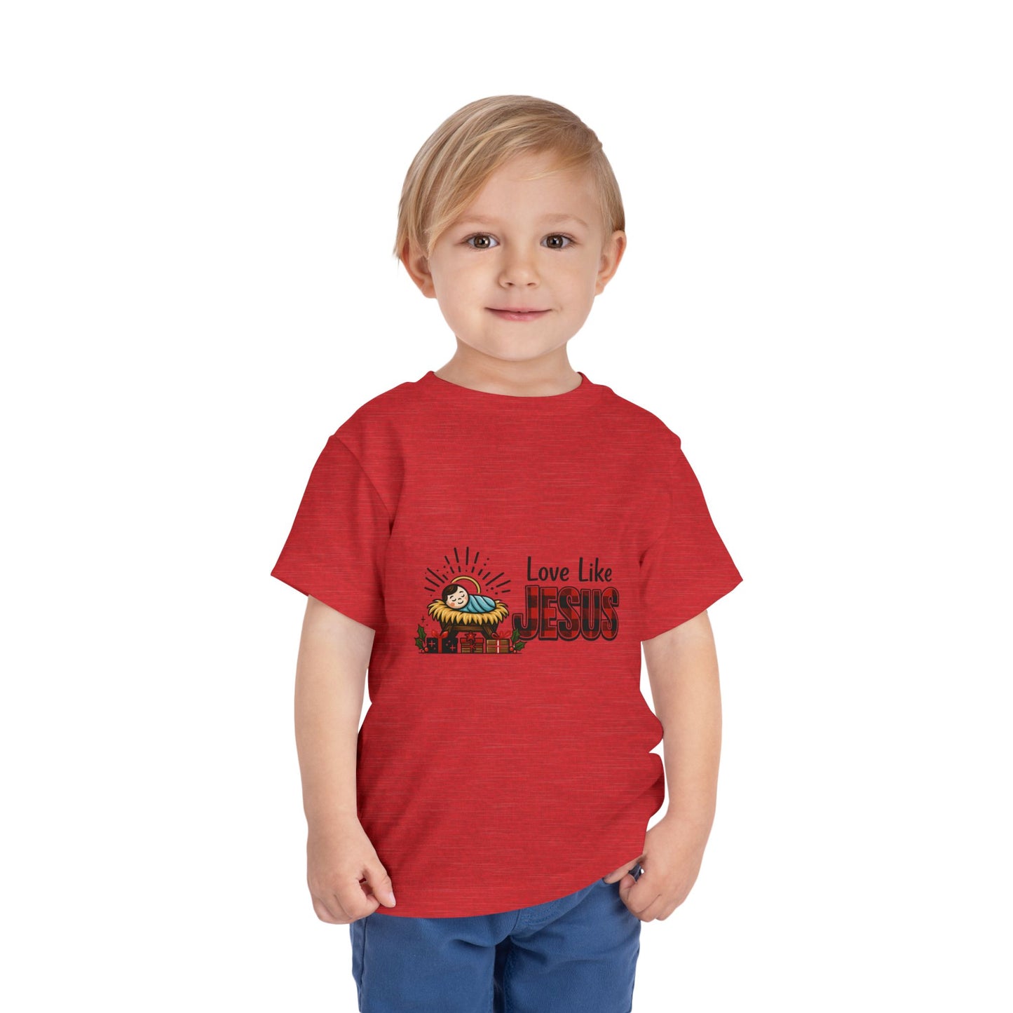 Baby Jesus Christmas Tee - Love Like Jesus Toddler Shirt