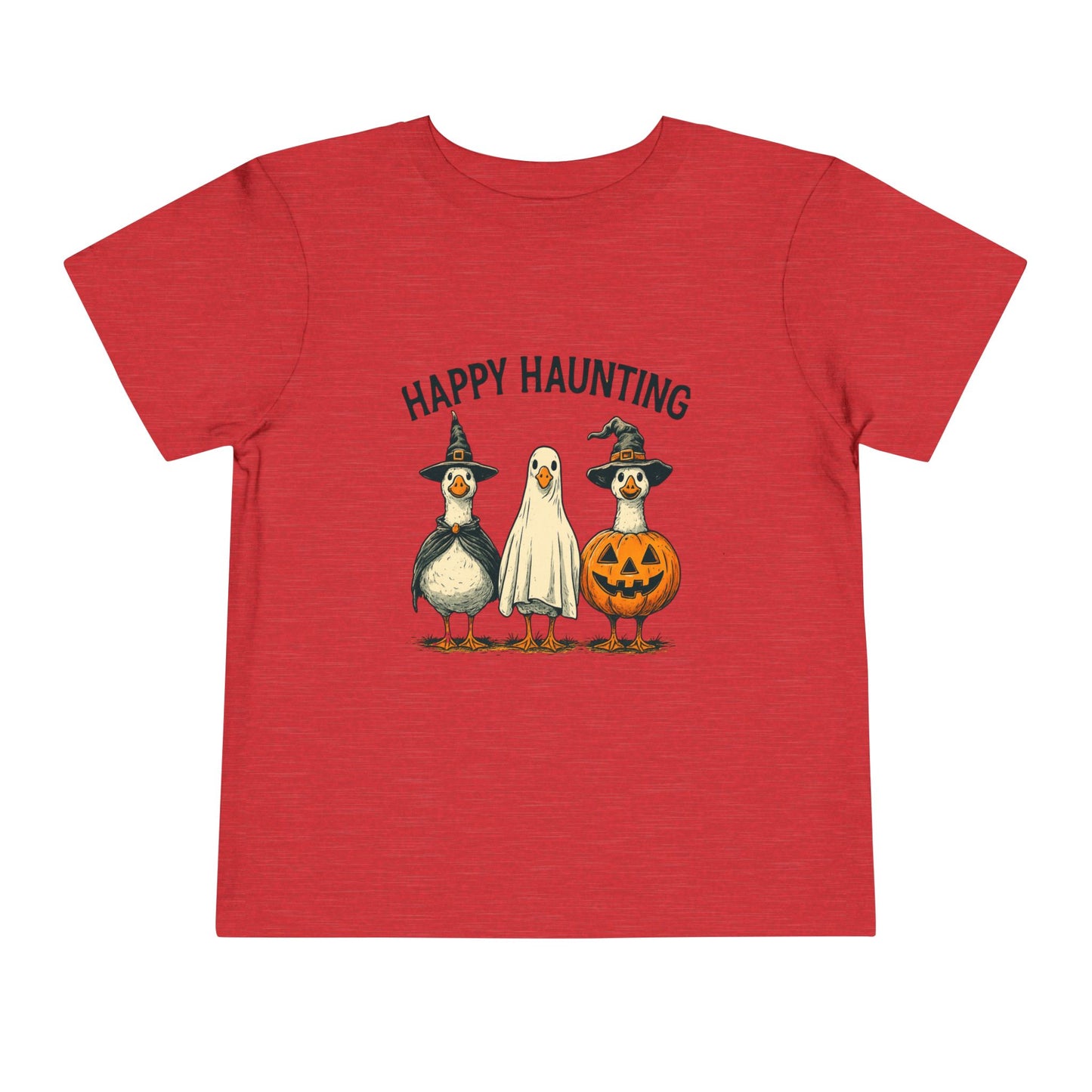 Happy Haunting Goose Halloween Tee