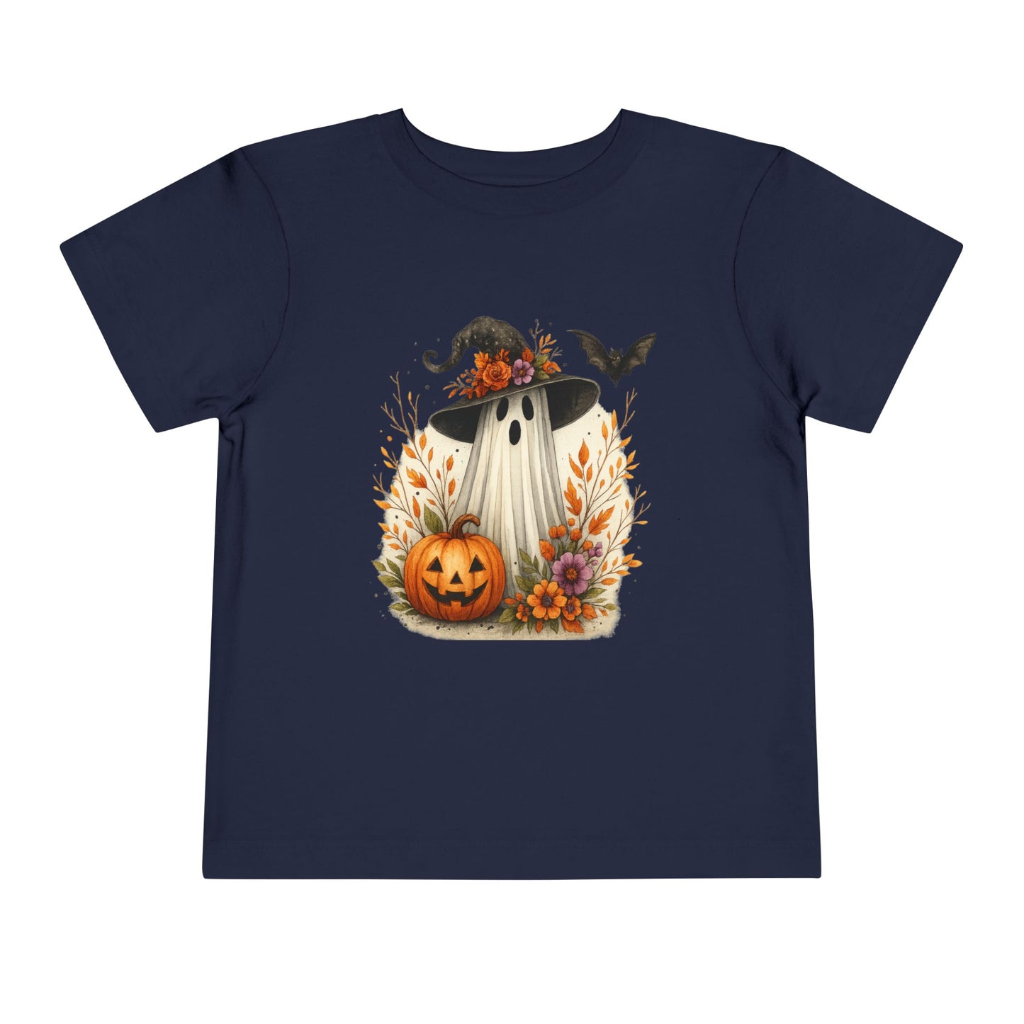 Toddler T-Shirt Friendly Ghost Halloween Tee