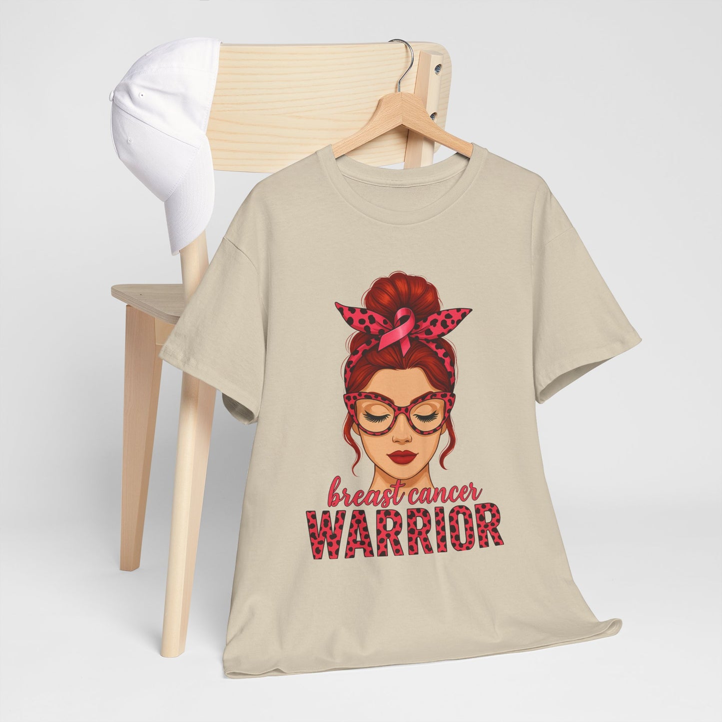 Breast Cancer Warrior Tee - Hope & Strength