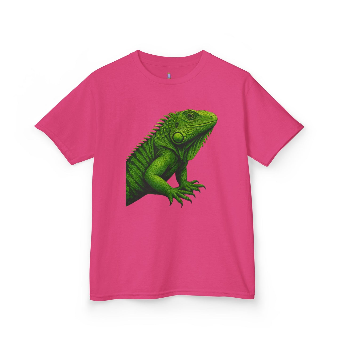 Green Iguana Kids Tee - Fun Shirt for Nature Lovers, Birthday Gift, Summer Wear, Animal Lovers, Eco-Friendly Clothing