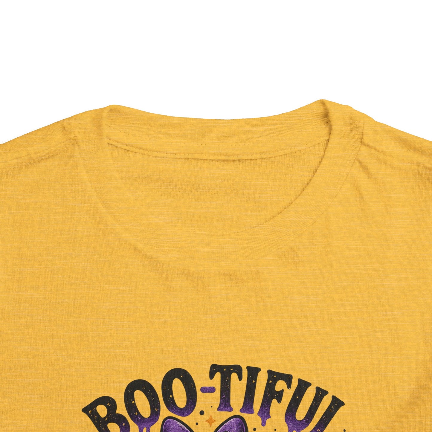 Boo-tiful Ghost Halloween Toddler Tee