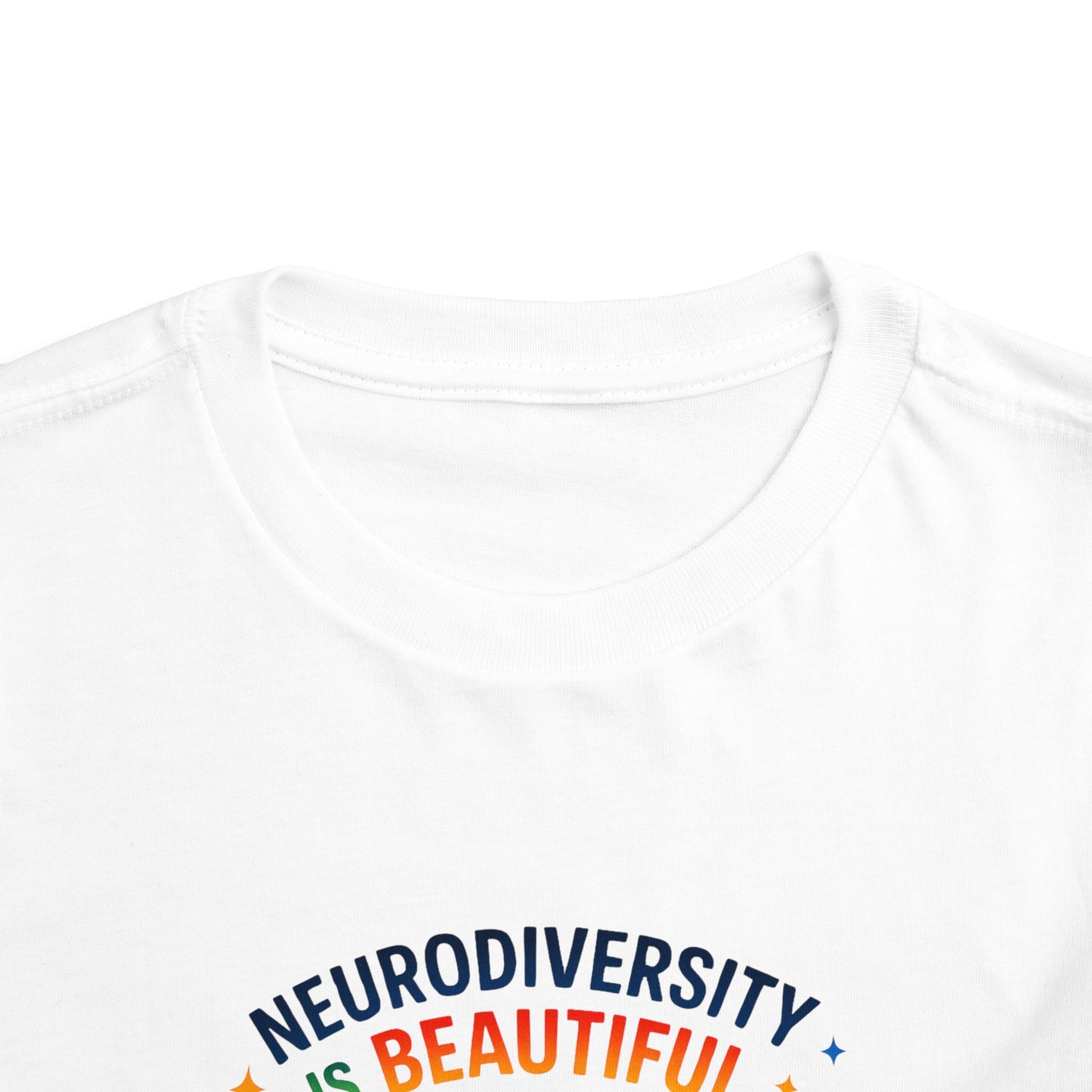 Toddler Tee Neurodiversity Is Beautiful Butterfly Design