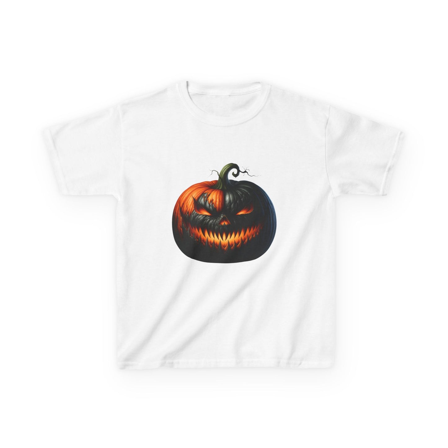Spooky Jack-o'-Lantern Dinosaur Tee - Halloween Kids