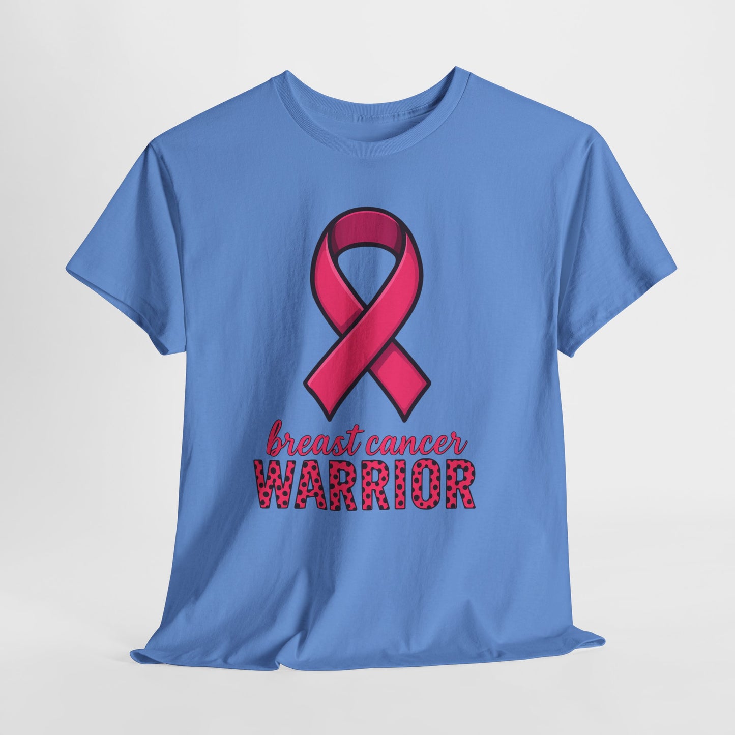 Breast Cancer Warrior Pink Ribbon Tee