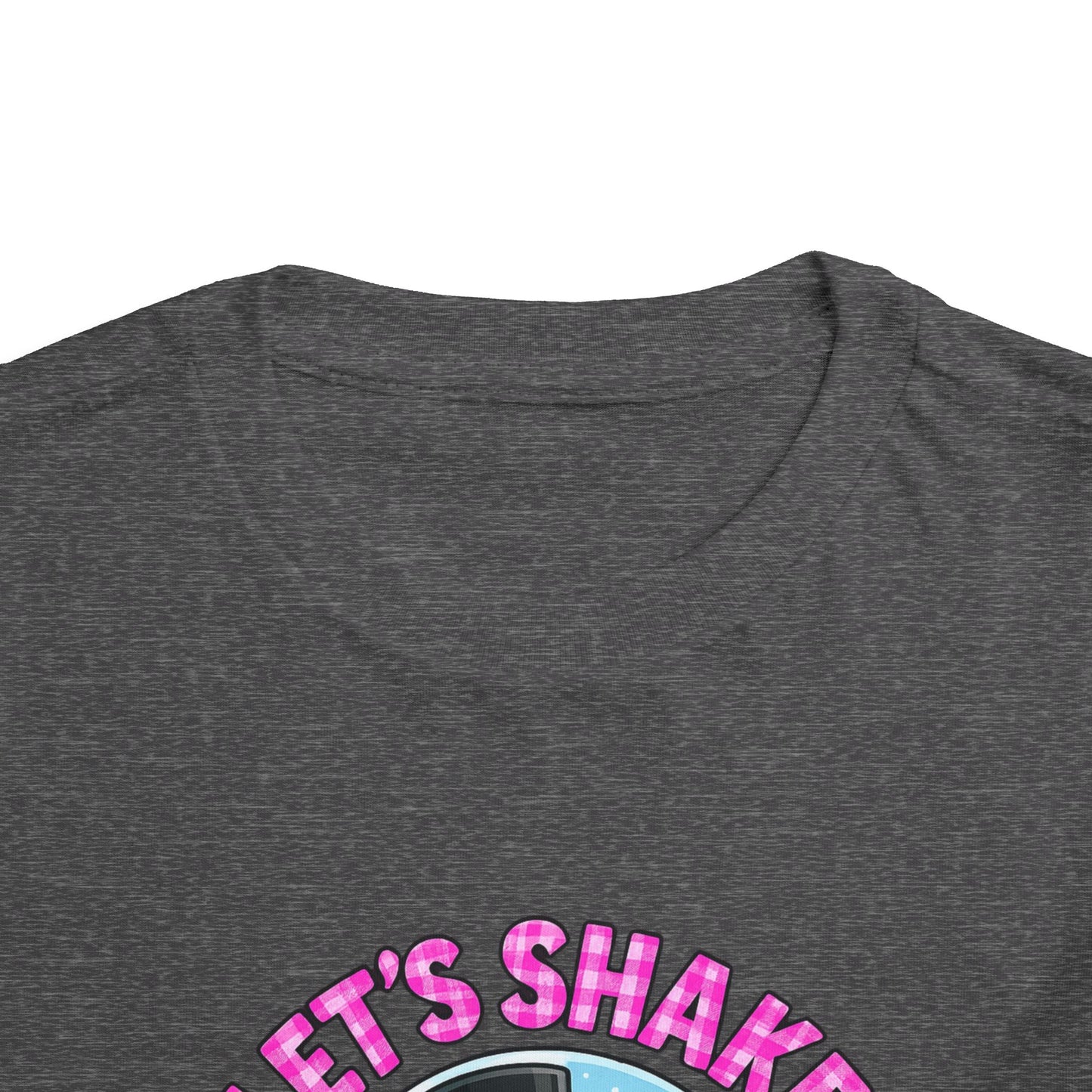 Let's Shake Things Up! Snow Globe Toddler Christmas Tee