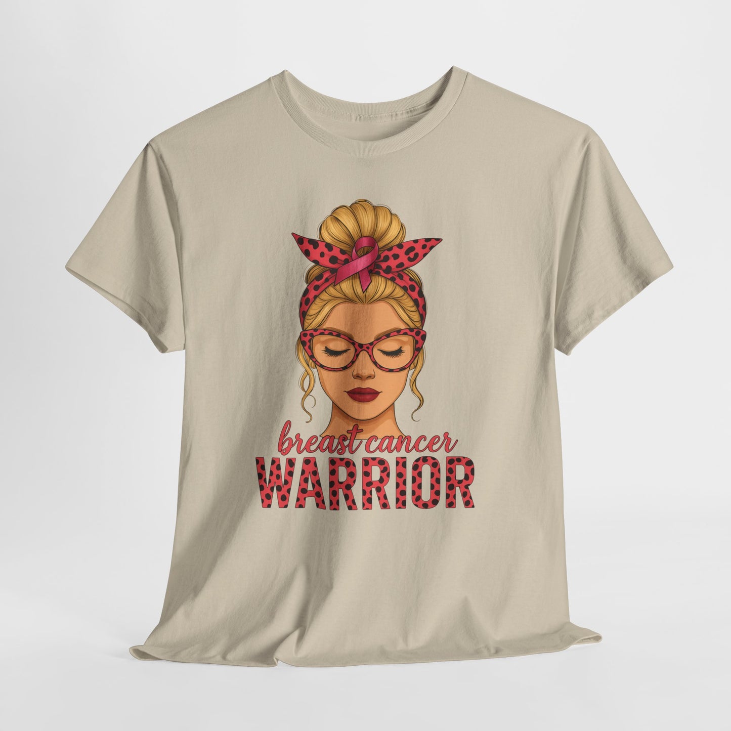 Breast Cancer Warrior Tee - Pink Ribbon Support