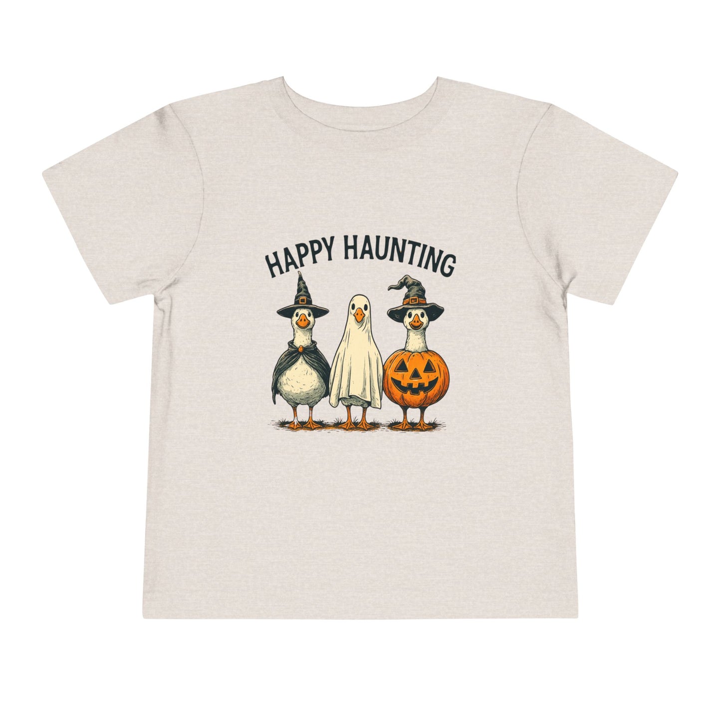 Happy Haunting Goose Halloween Tee