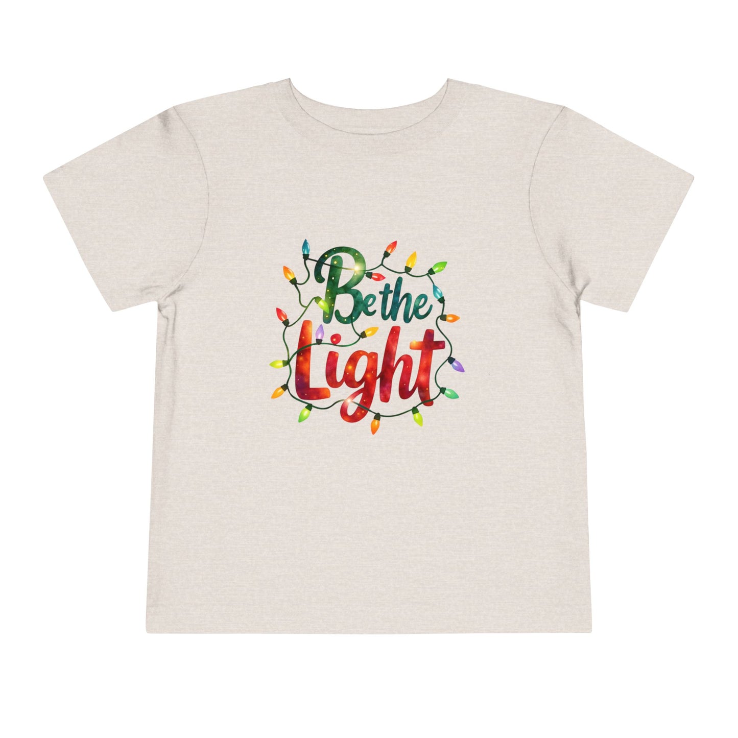 Be the Light Toddler Christmas Tee