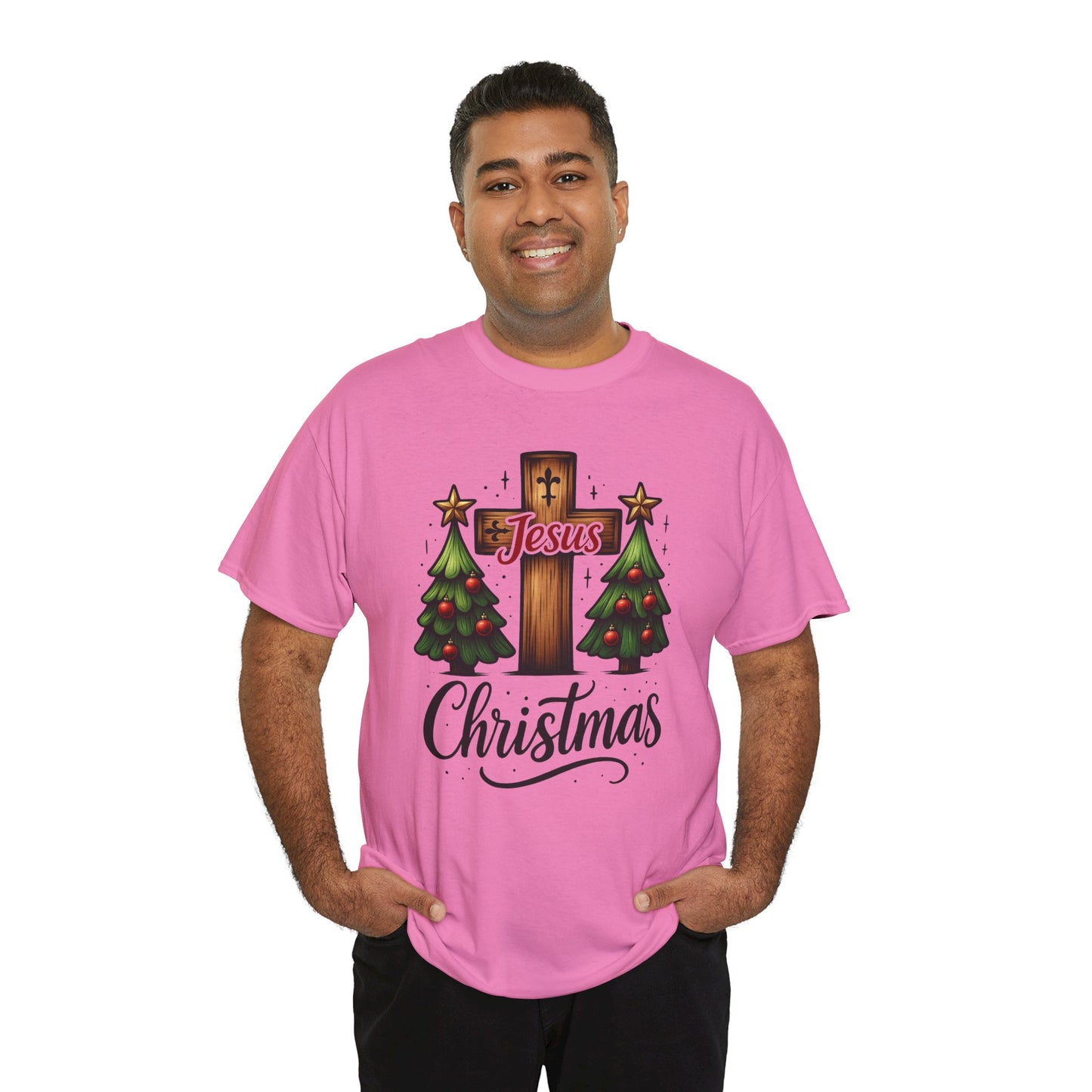Christmas Cross Unisex Tee