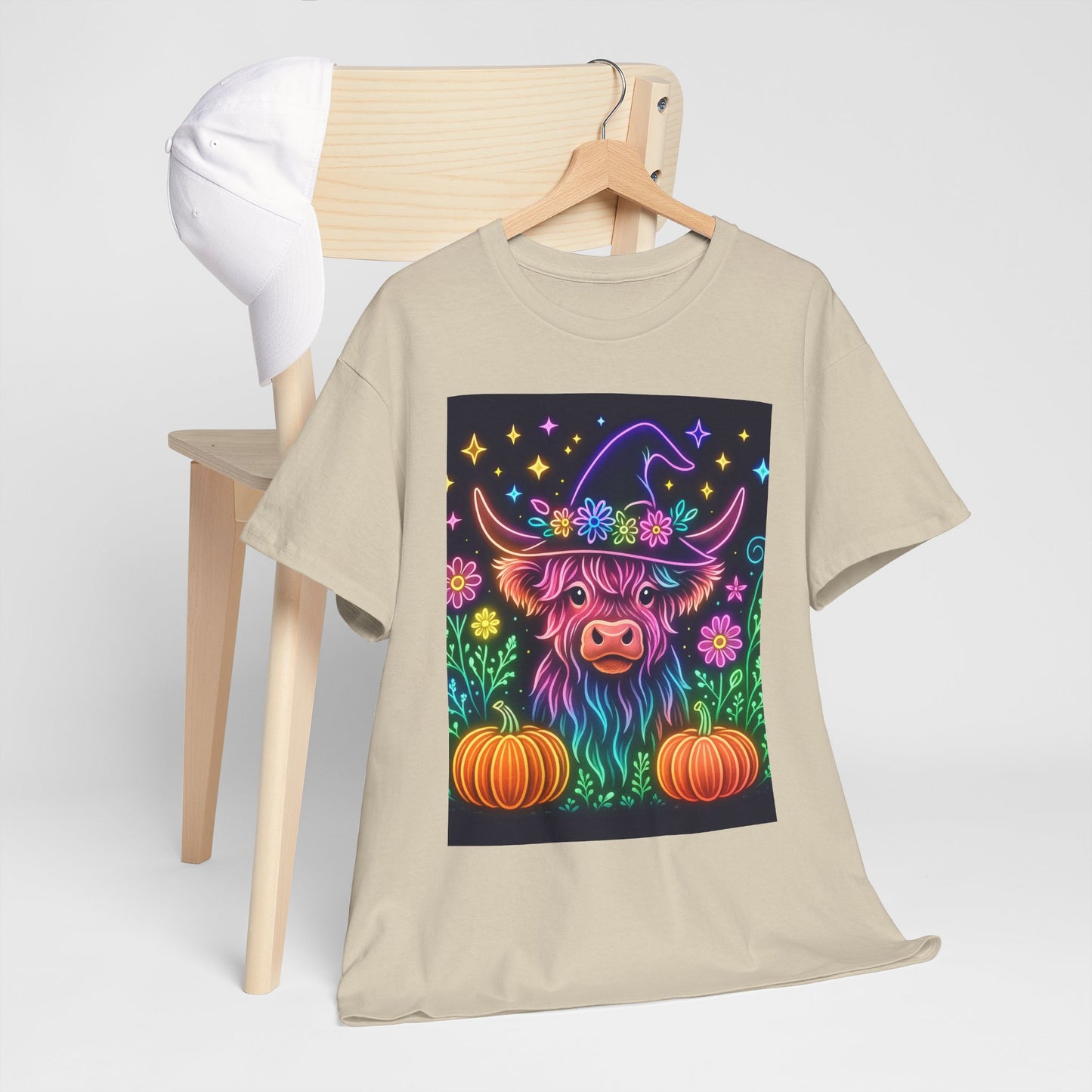 Neon Halloween Highland Tee