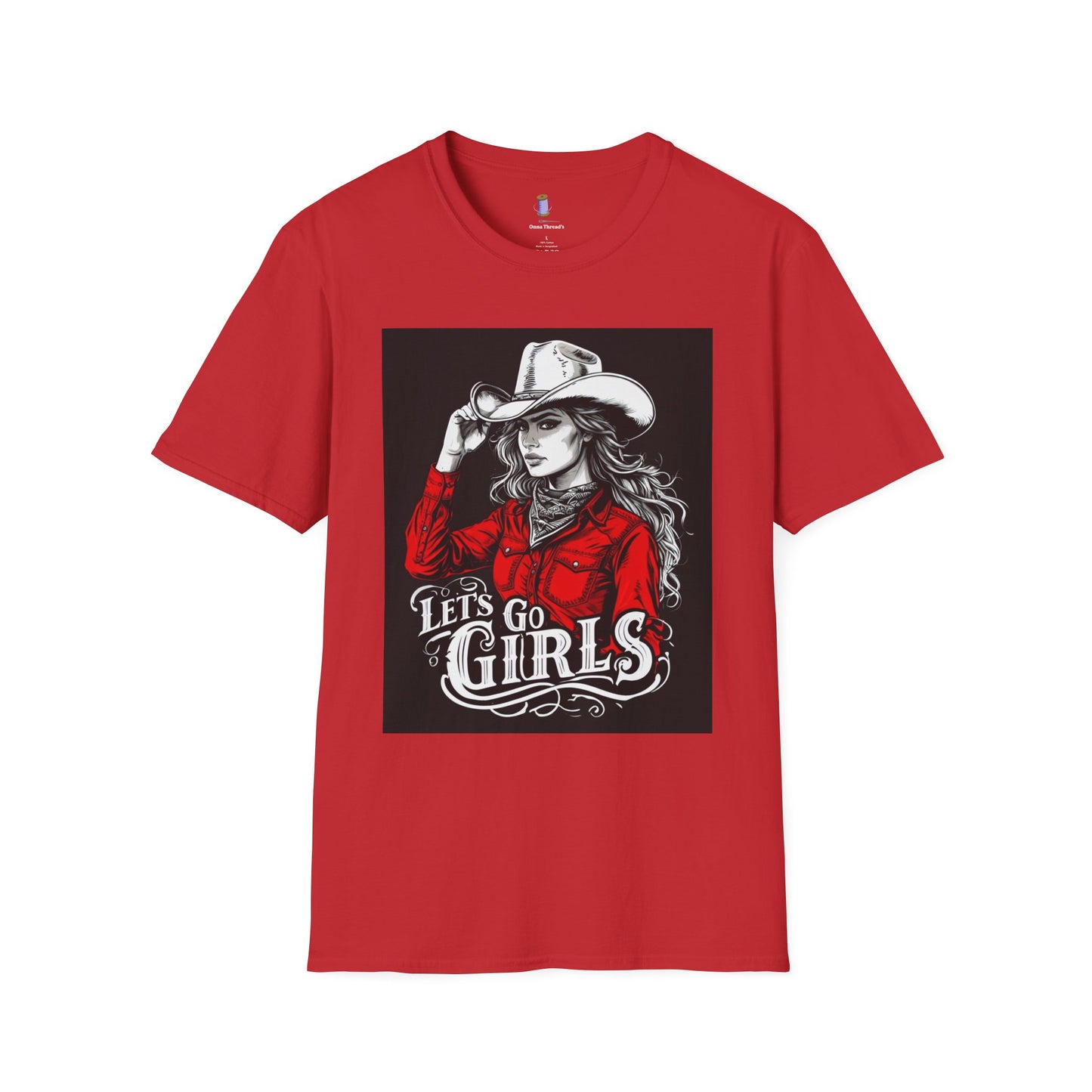 Western Style Graphic Tee, Let's Go Girls T-Shirt, Rodeo Fashion Shirt, Cowgirl Outfit, Country Music Apparel