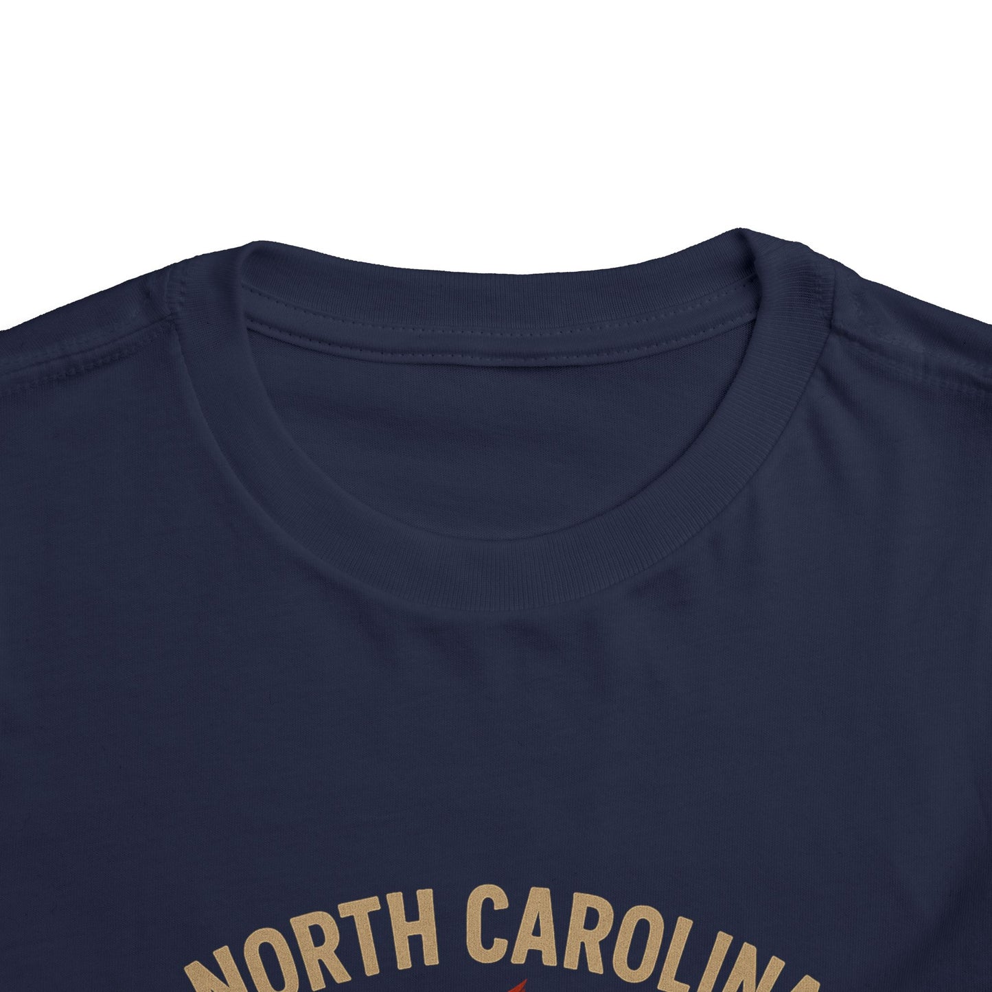 Toddler Tee - NC Cardinal and Dogwood Flower Design
