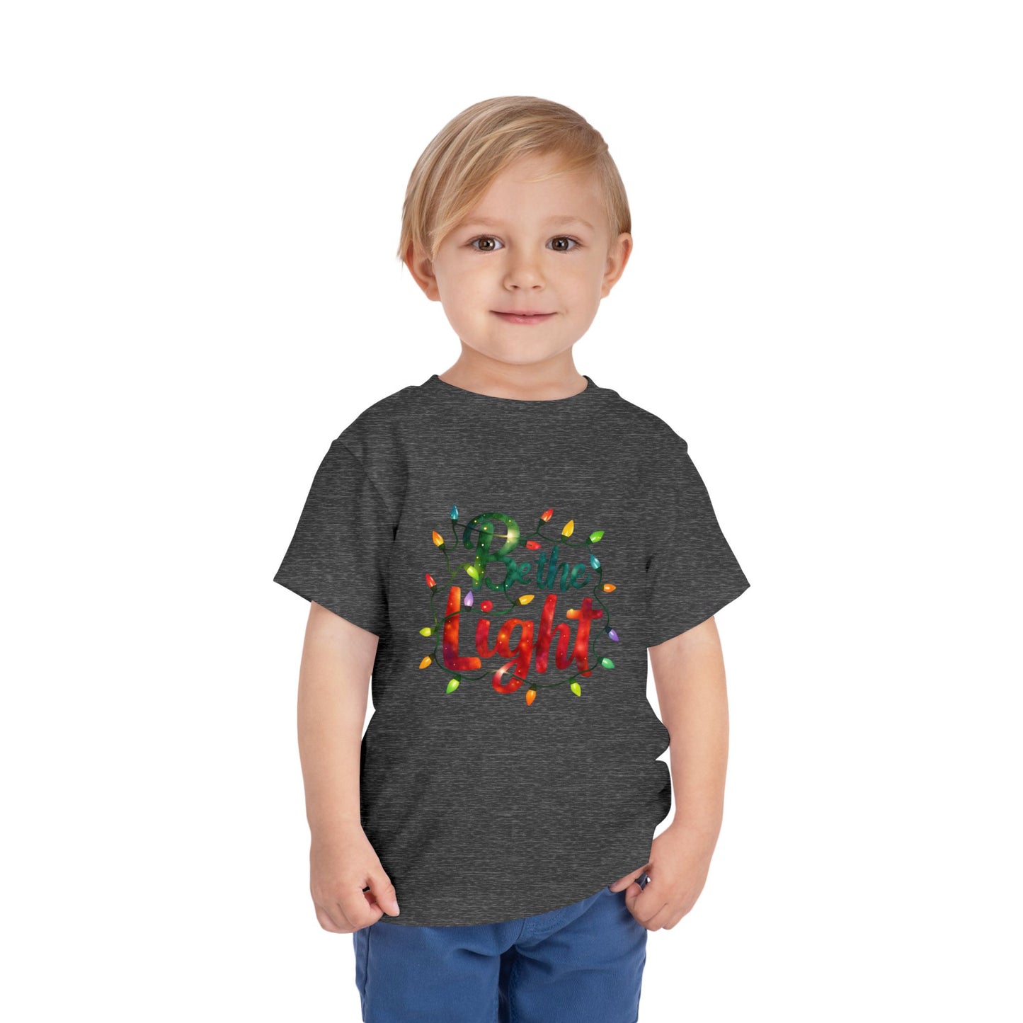 Be the Light Toddler Christmas Tee