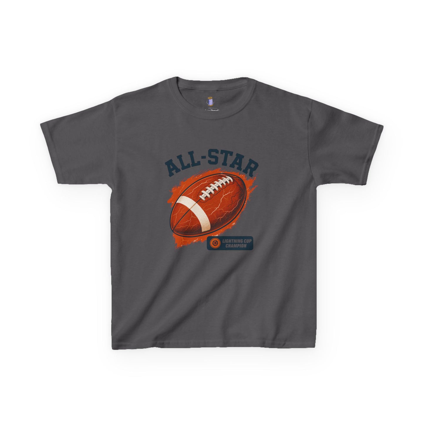 All-Star Kids Football Tee, Sports Apparel, Boys Football Shirt, Kids Casual Wear, Back To School Shirt, Birthday Gift