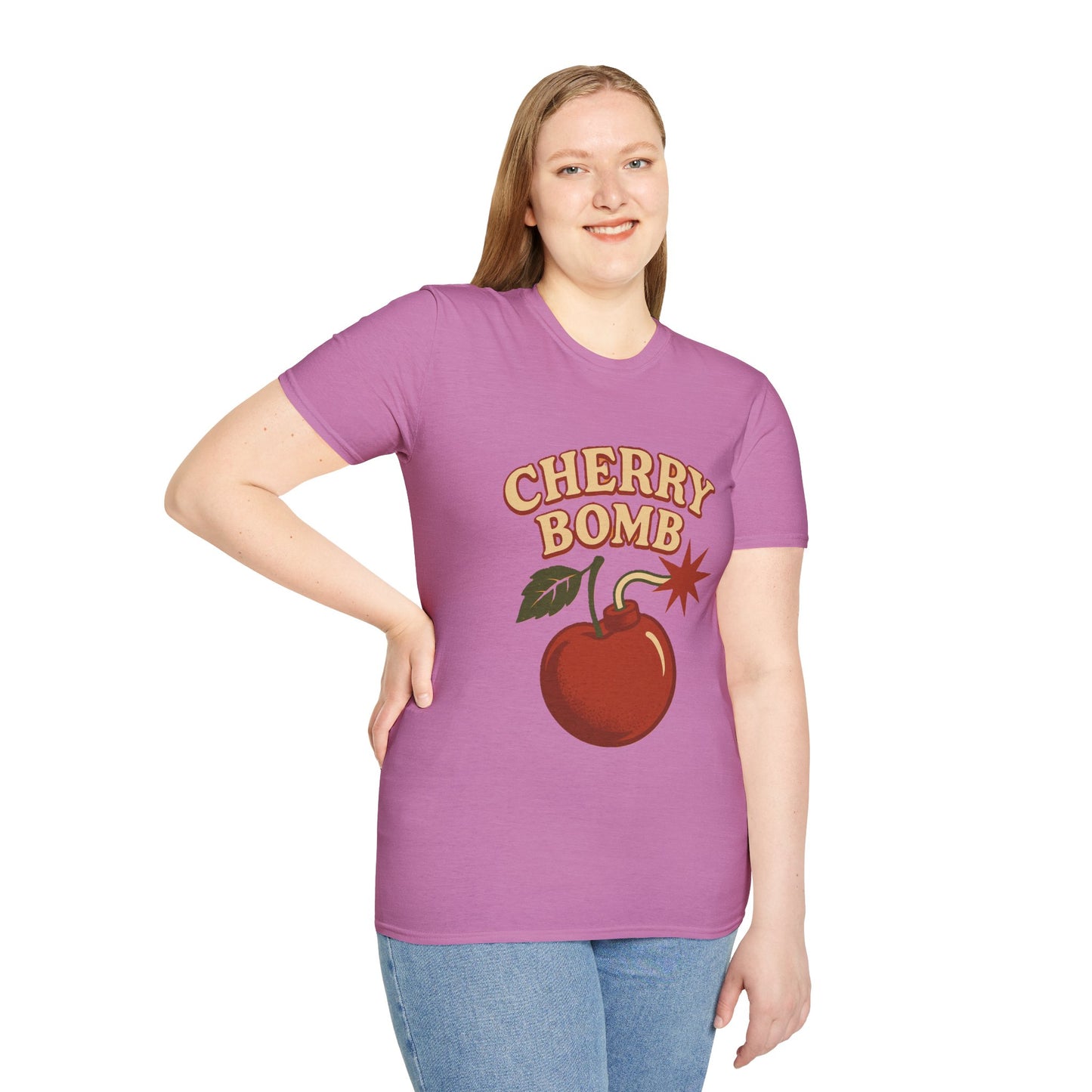 Cherry Bomb Soft Style T-Shirt for Women