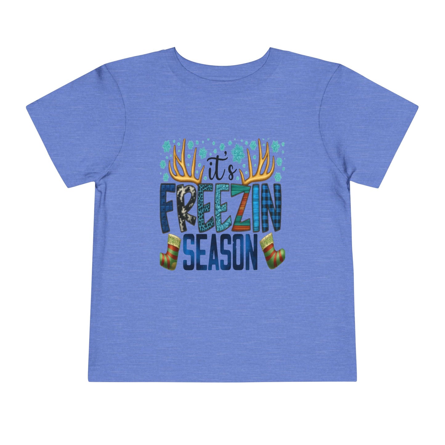 It's FREEZIN' SEASON Toddler Christmas Tee
